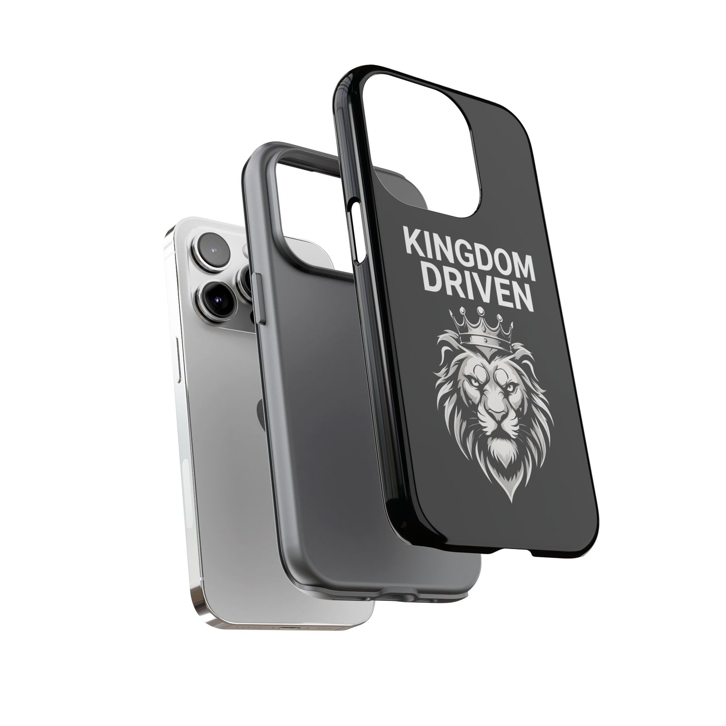 Kingdom Driven Phone Case - Royal Lion Design for iPhone 12 to iPhone 16