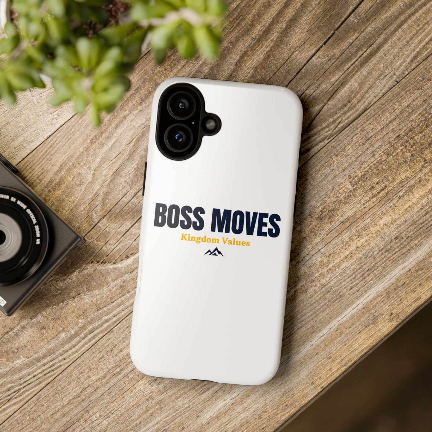 Boss Moves Phone Case - Kingdom Values Design for iPhone 12 to iPhone 16
