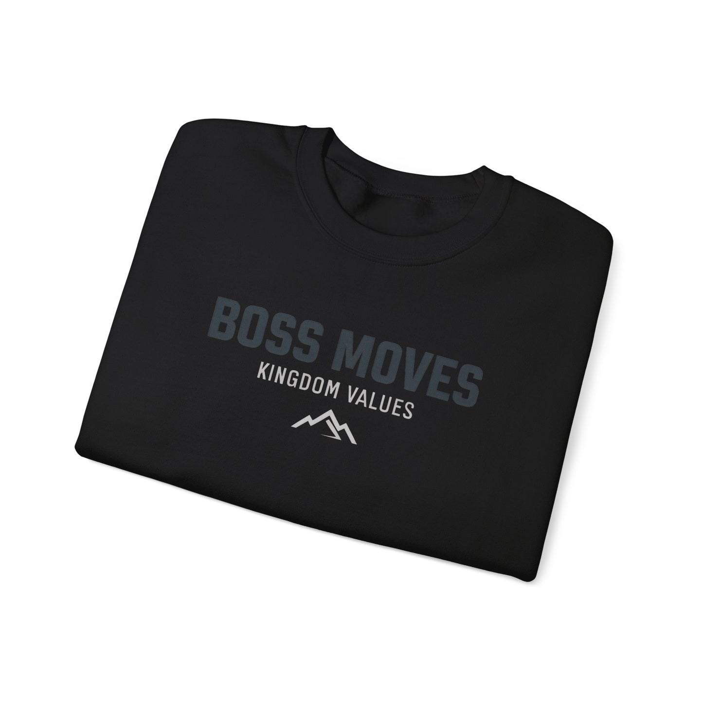 Boss Moves Crewneck Sweatshirt – Soft & Cozy Unisex Pullover for Casual & Streetwear Style