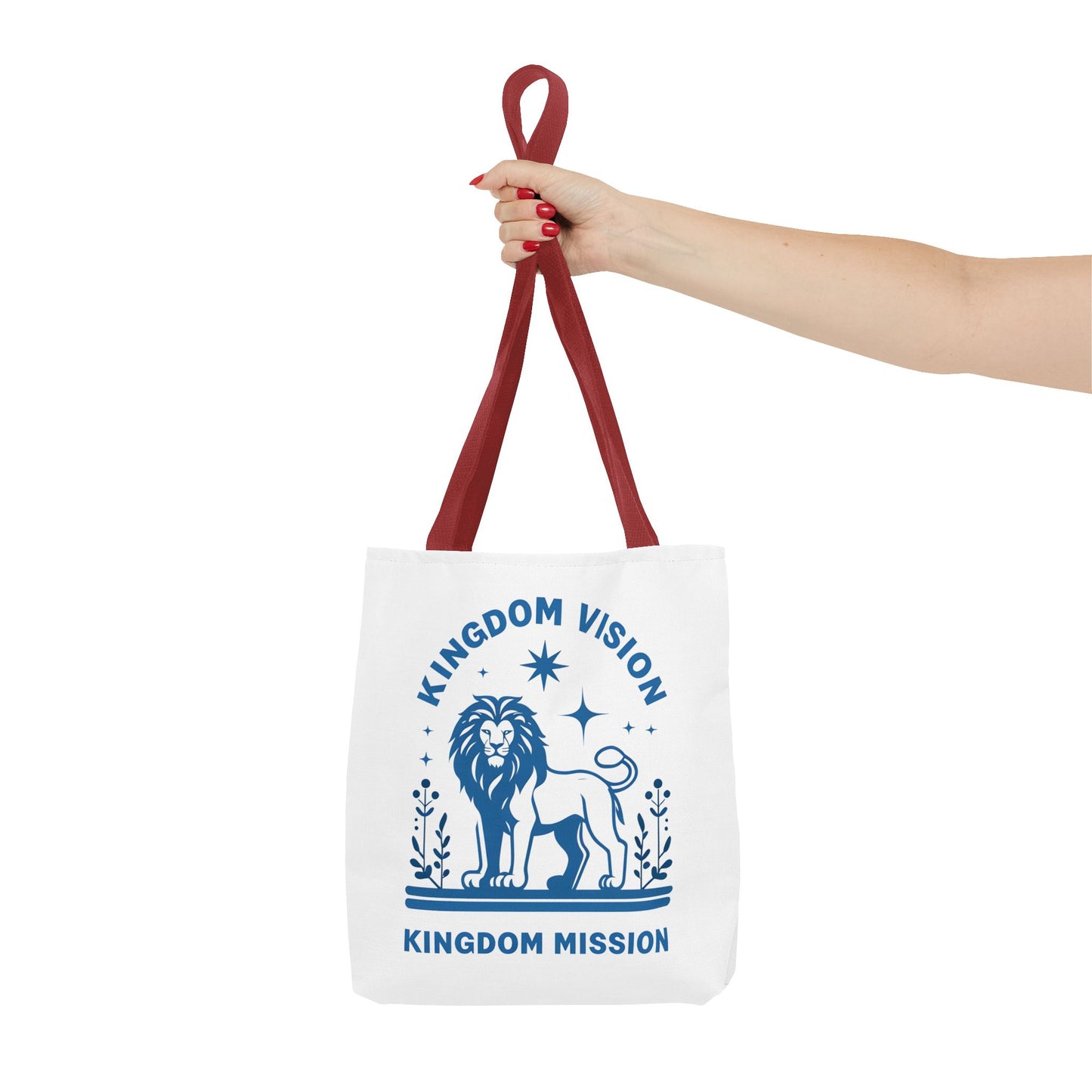 Kingdom Vision Lion Tote Bag β Durable Canvas Bag with Bold & Empowering Design