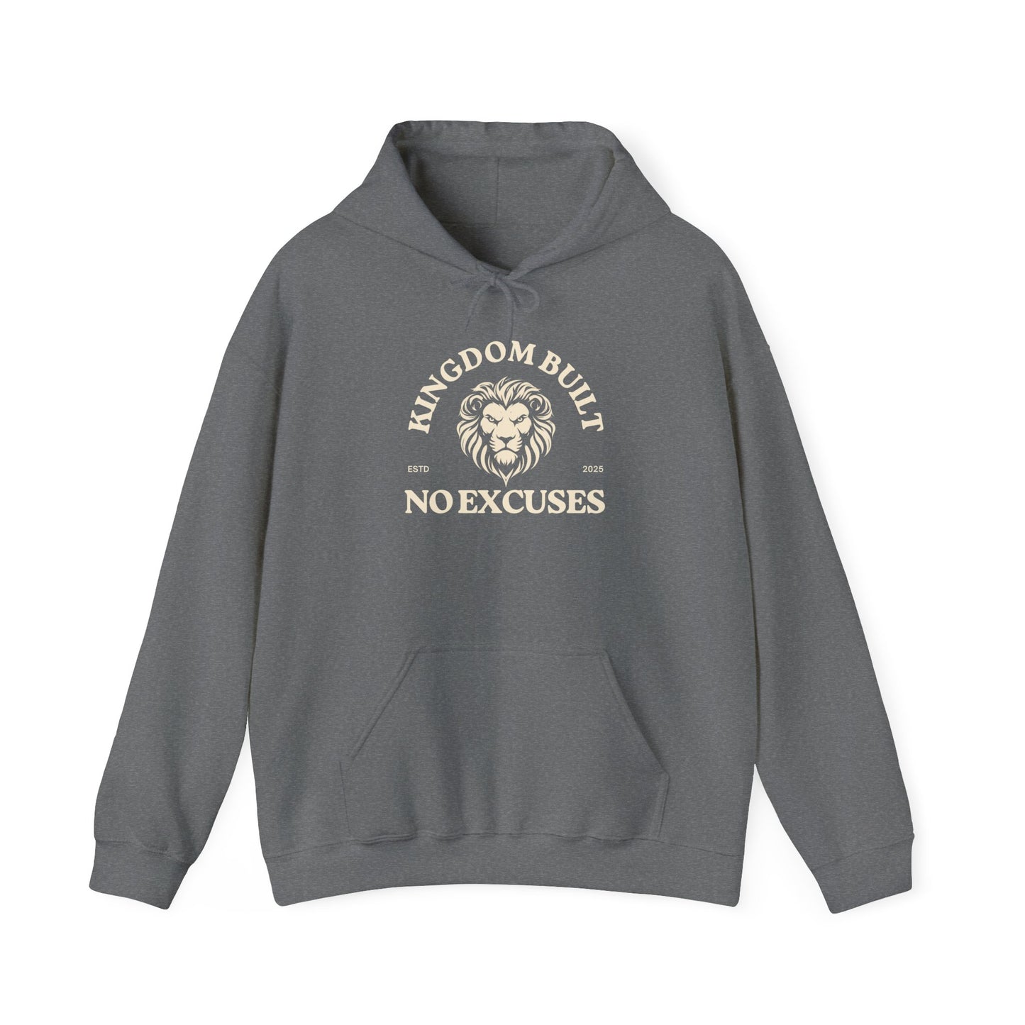 Kingdom Built Unisex Heavy Blend Hoodie – Soft Fleece, Warm & Durable for Everyday Wear