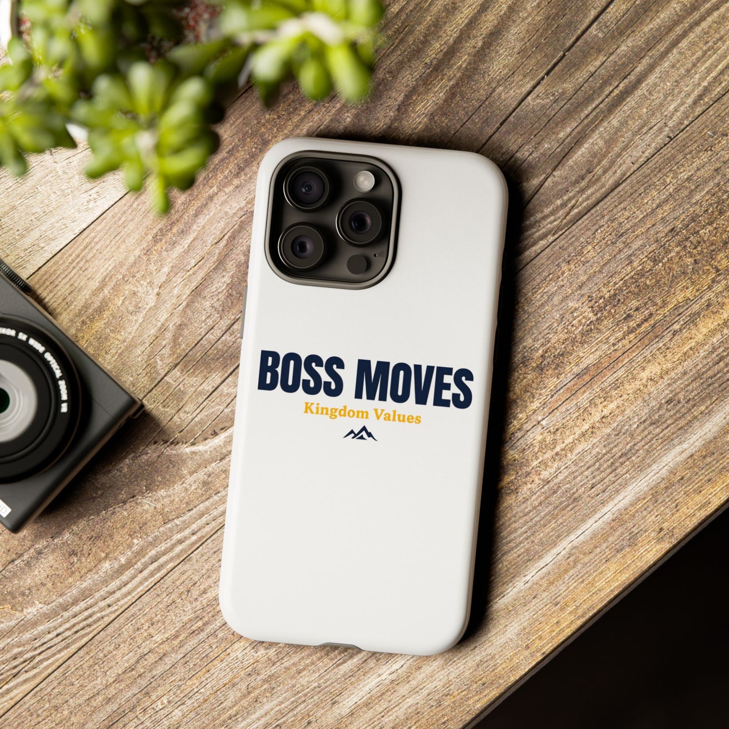 Boss Moves Phone Case - Kingdom Values Design for iPhone 12 to iPhone 16