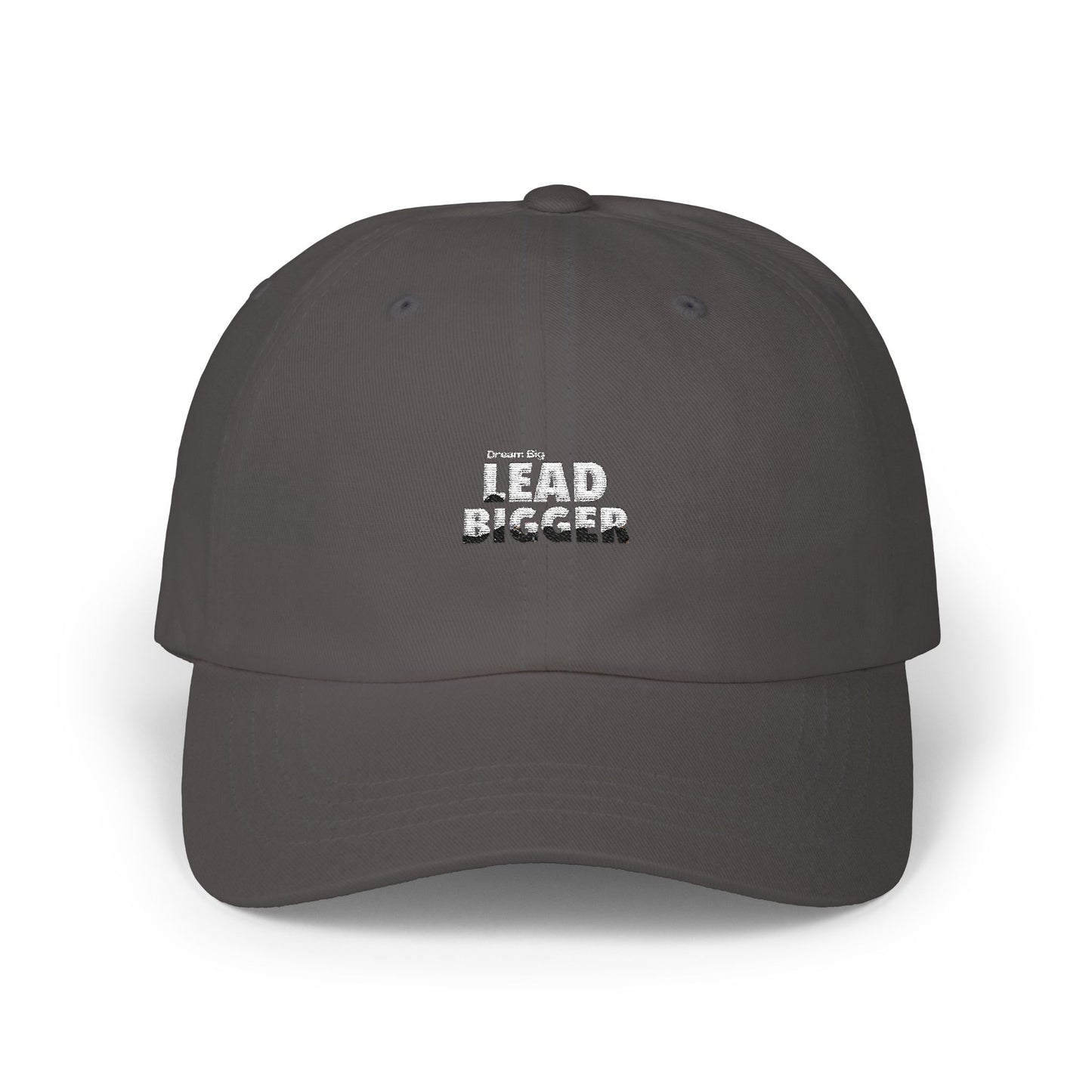Lead Bigger Dad Cap โ Adjustable Cotton Hat for Casual & Everyday Wear
