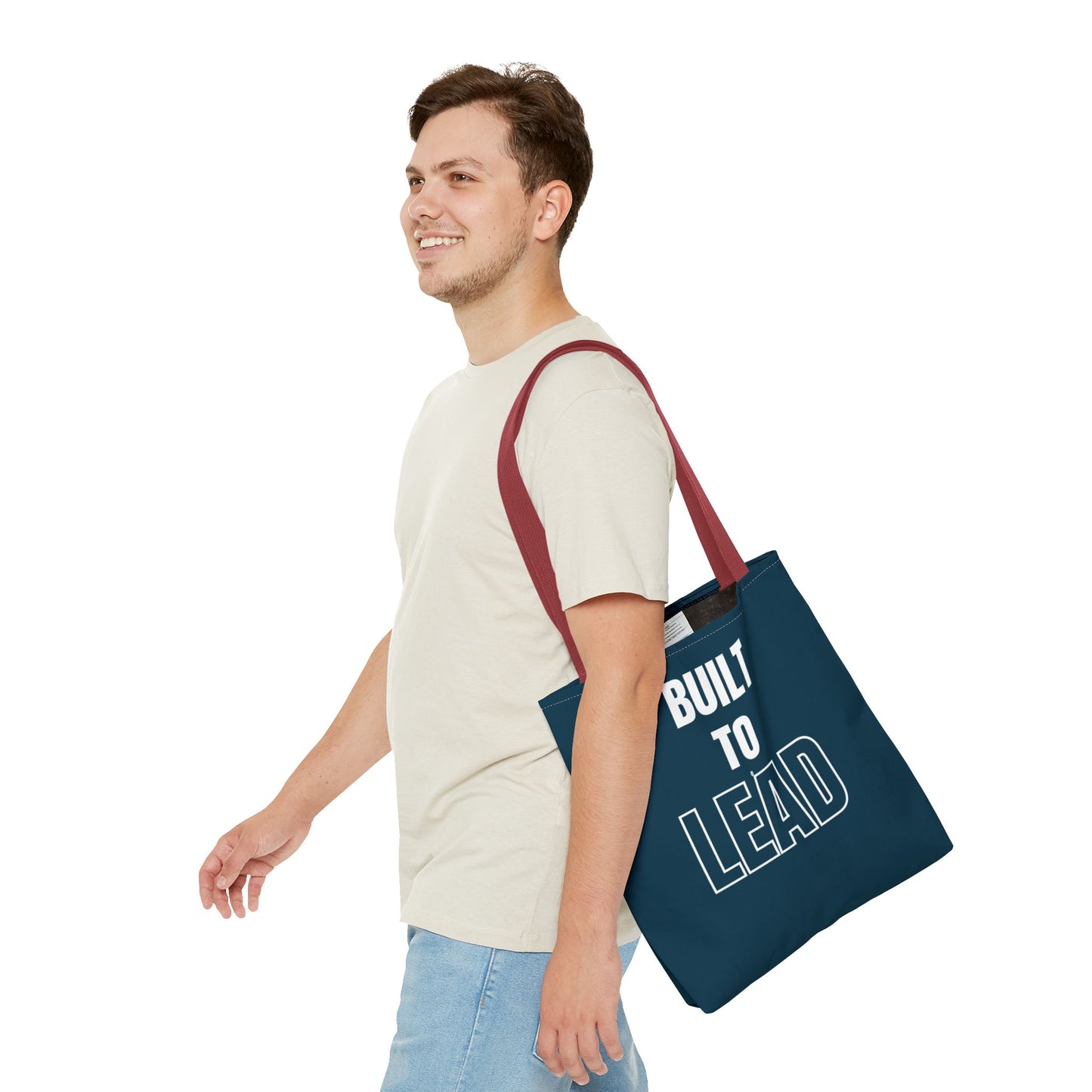 Built to Lead Durable Everyday Tote Bag – Spacious, Lightweight & Versatile for Work, Gym & Travel