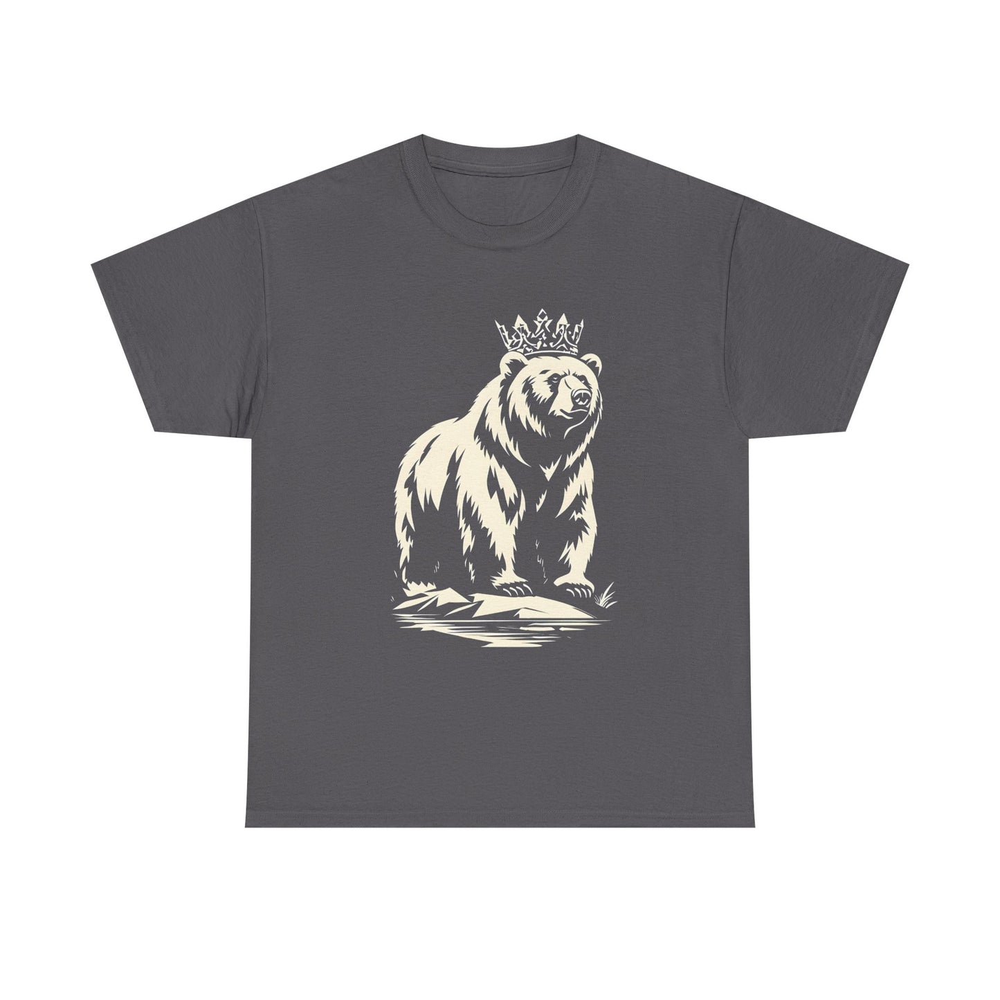 GVA Unisex Heavy Cotton T-Shirt – Durable, Soft Fabric, Everyday Casual Wear
