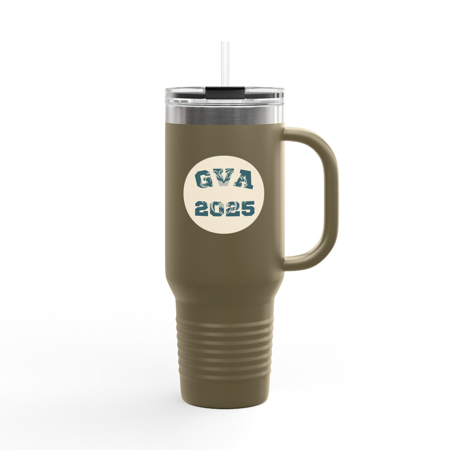 GVA25 Insulated Travel Mug – 40oz Stainless Steel, Leak-Proof & Double-Wall Insulated