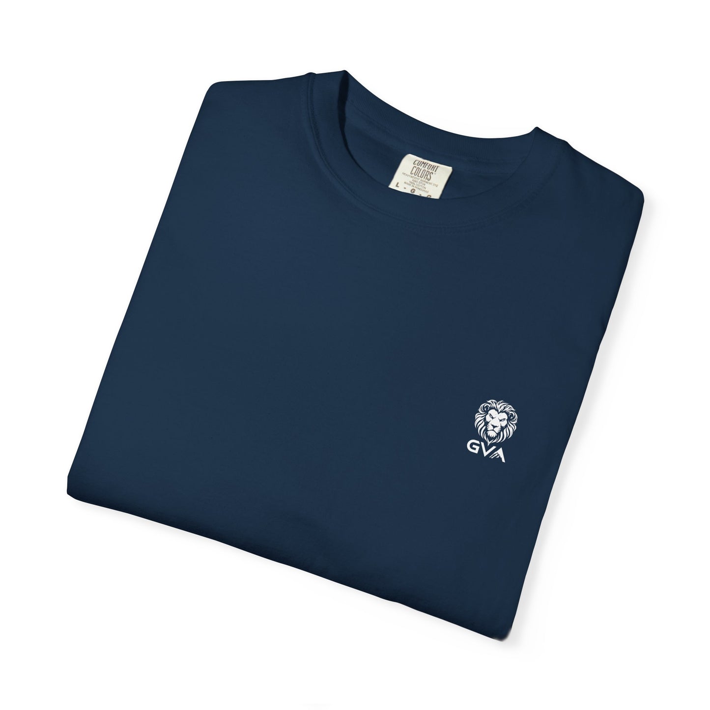 GVA Alpha Presence Unisex T-Shirt – Soft Garment-Dyed Cotton Tee for Festivals, Chill Days, Gifts, and Summer Vibes