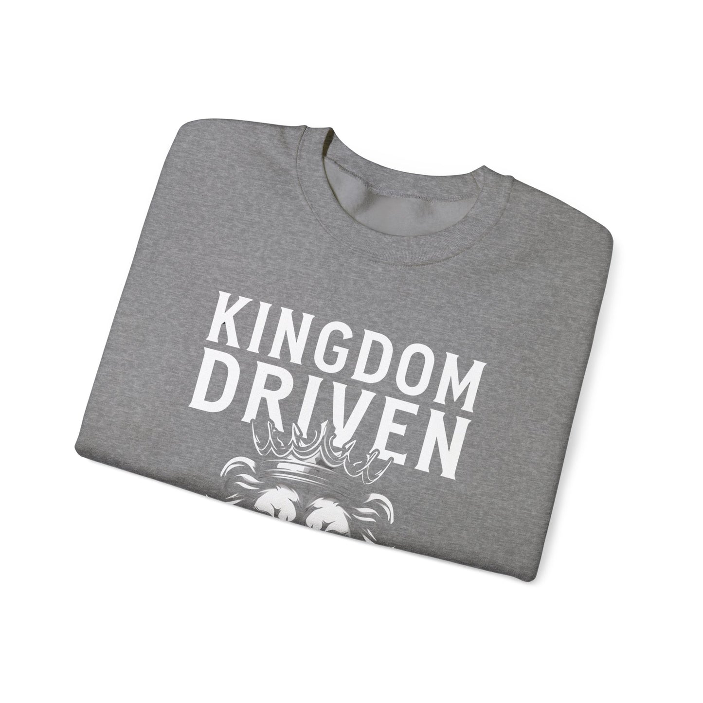 Kingdom Driven Crewneck Sweatshirt – Soft Fleece, Casual Comfort, Everyday Streetwear