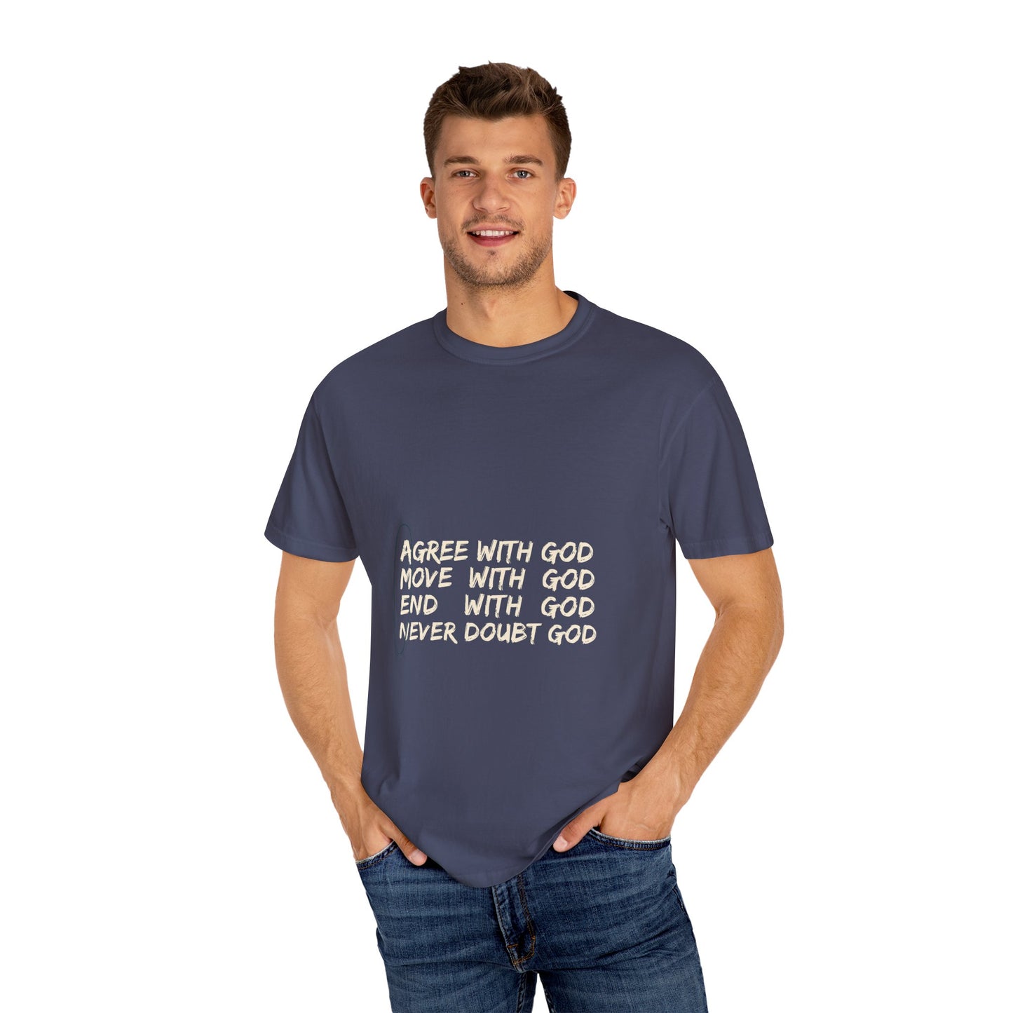 A.M.E.N. Unisex Garment-Dyed T-Shirt – Soft, Durable & Comfortable Everyday Wear