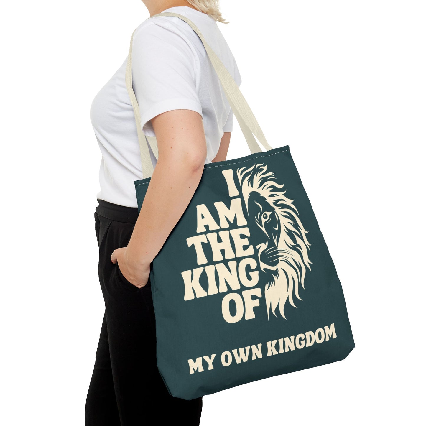 King Design Durable Everyday Tote Bag – Spacious, Lightweight & Versatile Carryall