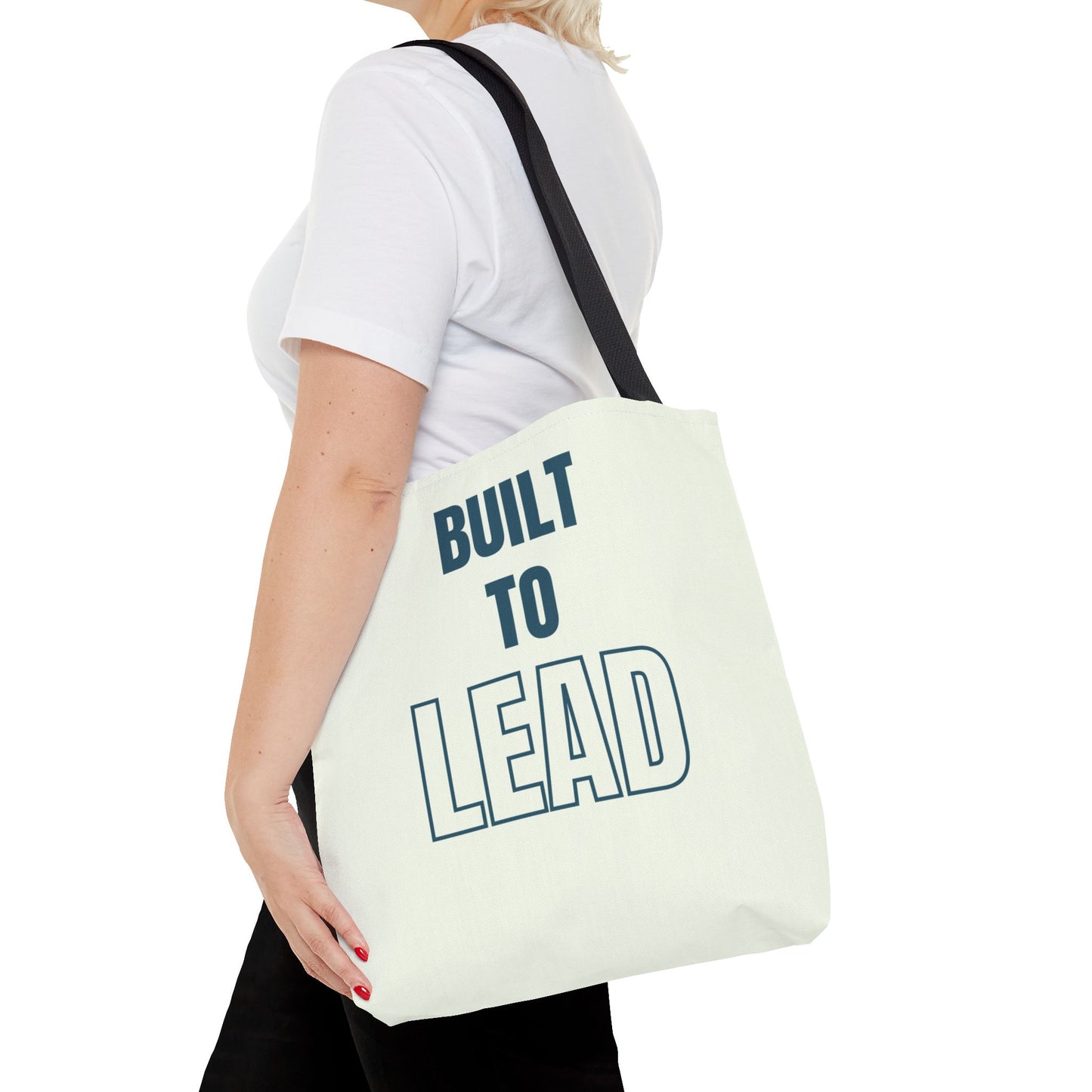 Built to Lead Durable Everyday Tote Bag – Spacious, Lightweight & Versatile for Work, Gym & Travel
