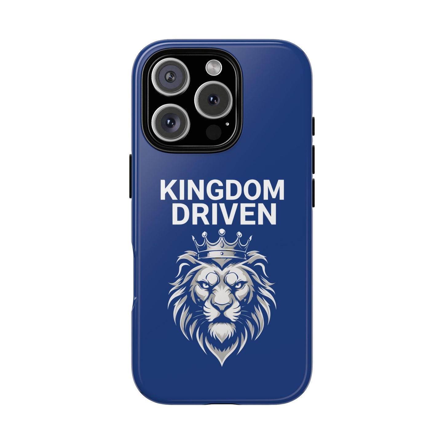 Kingdom Driven Phone Case - Royal Lion Design for iPhone 12 to iPhone 16