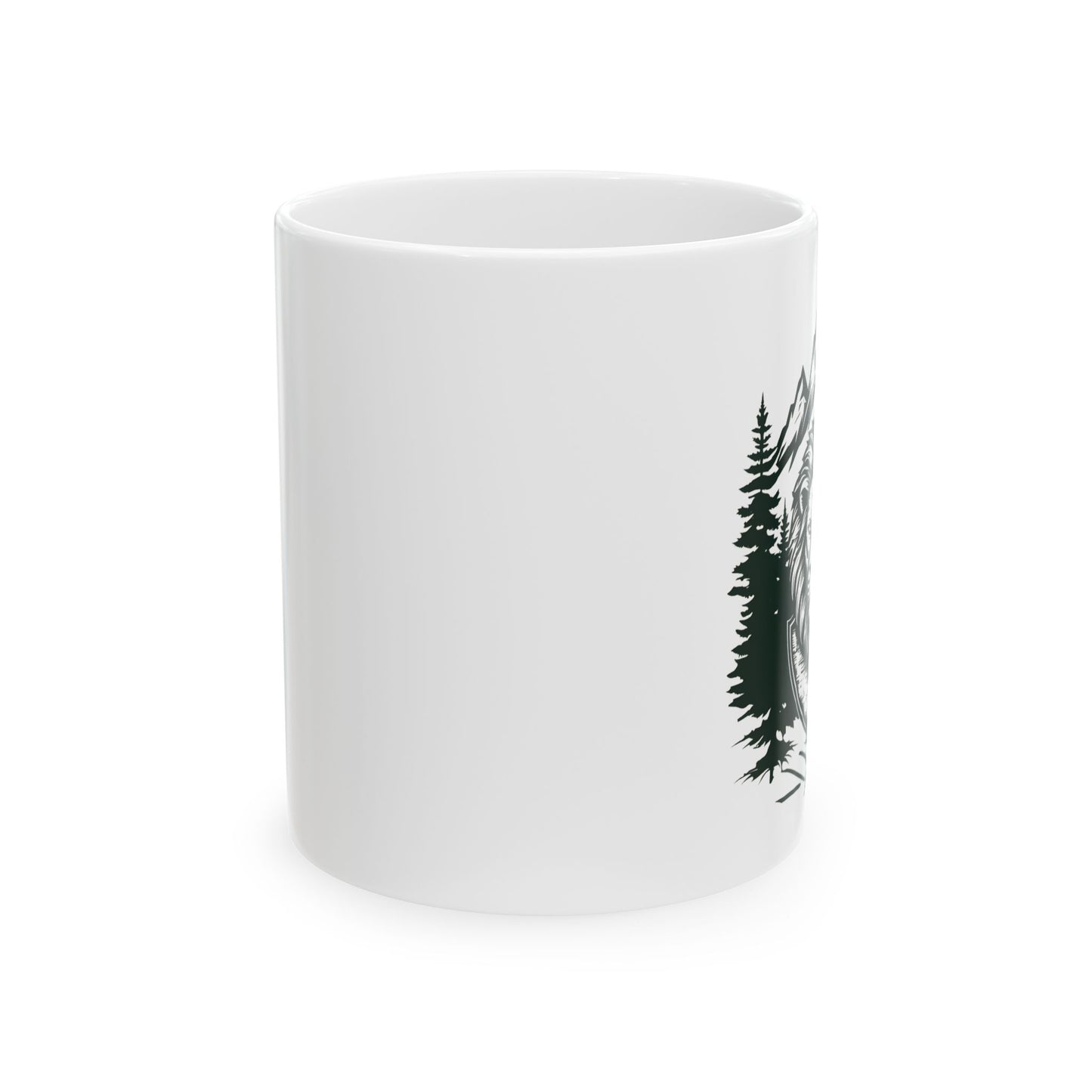 Outdoor Ceramic Mug – Glossy Finish, 11oz & 15oz, Dishwasher & Microwave Safe