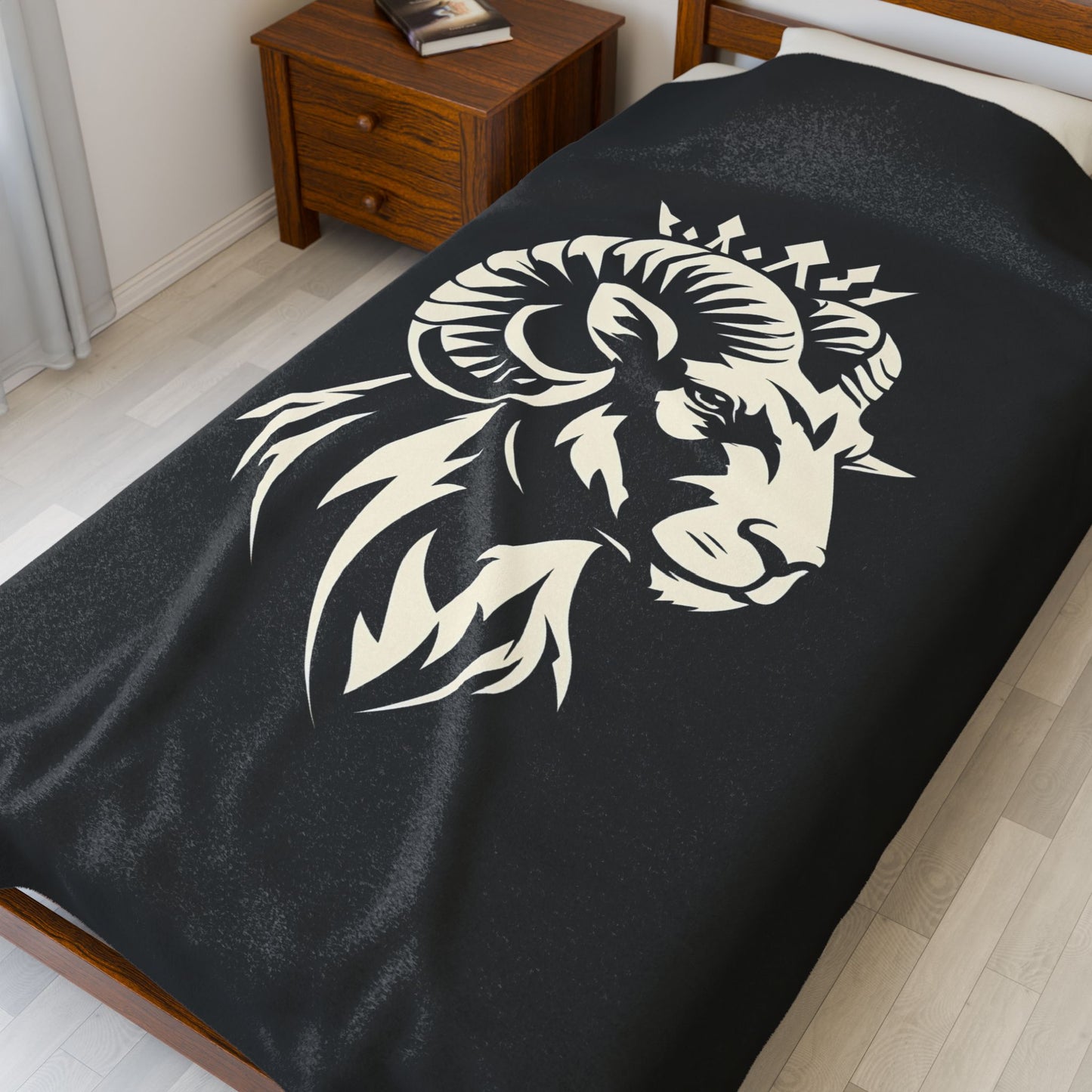 GVA Spirit Animal Velveteen Plush Blanket – Ultra-Soft, Warm & Durable for Home & Gifts
