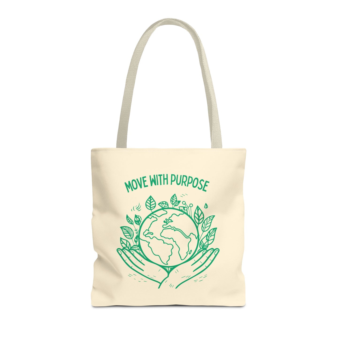 Move with Purpose Durable Everyday Tote Bag – Spacious, Lightweight & Versatile Carryall