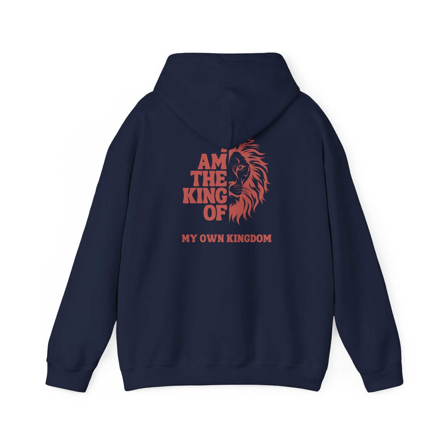 King Design Unisex Heavy Blend Hoodie – Soft Fleece, Warm & Durable for Everyday Wear