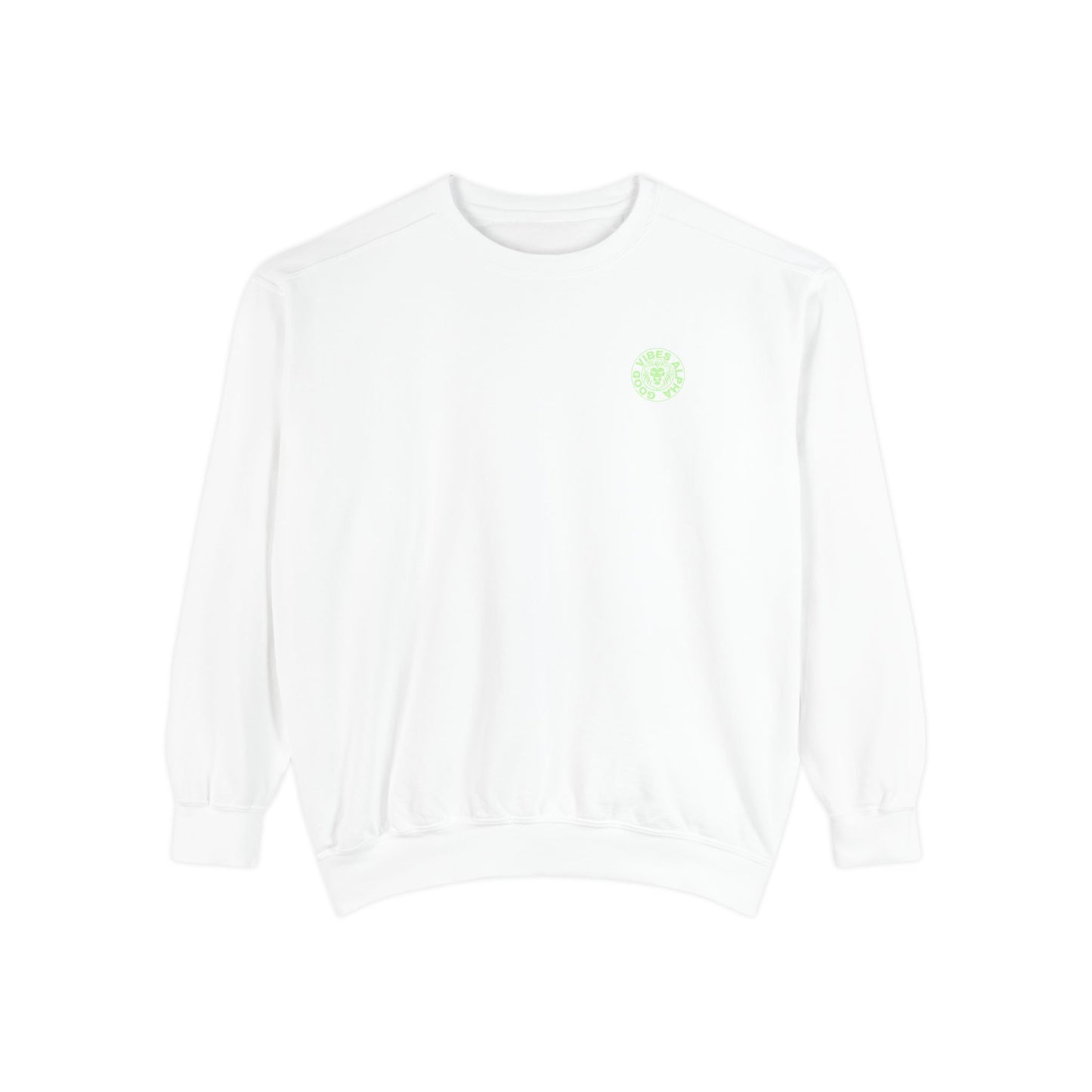 Greatness (Lime) Unisex Heavyweight Sweatshirt , Soft, Warm & Durable for Everyday Comfort