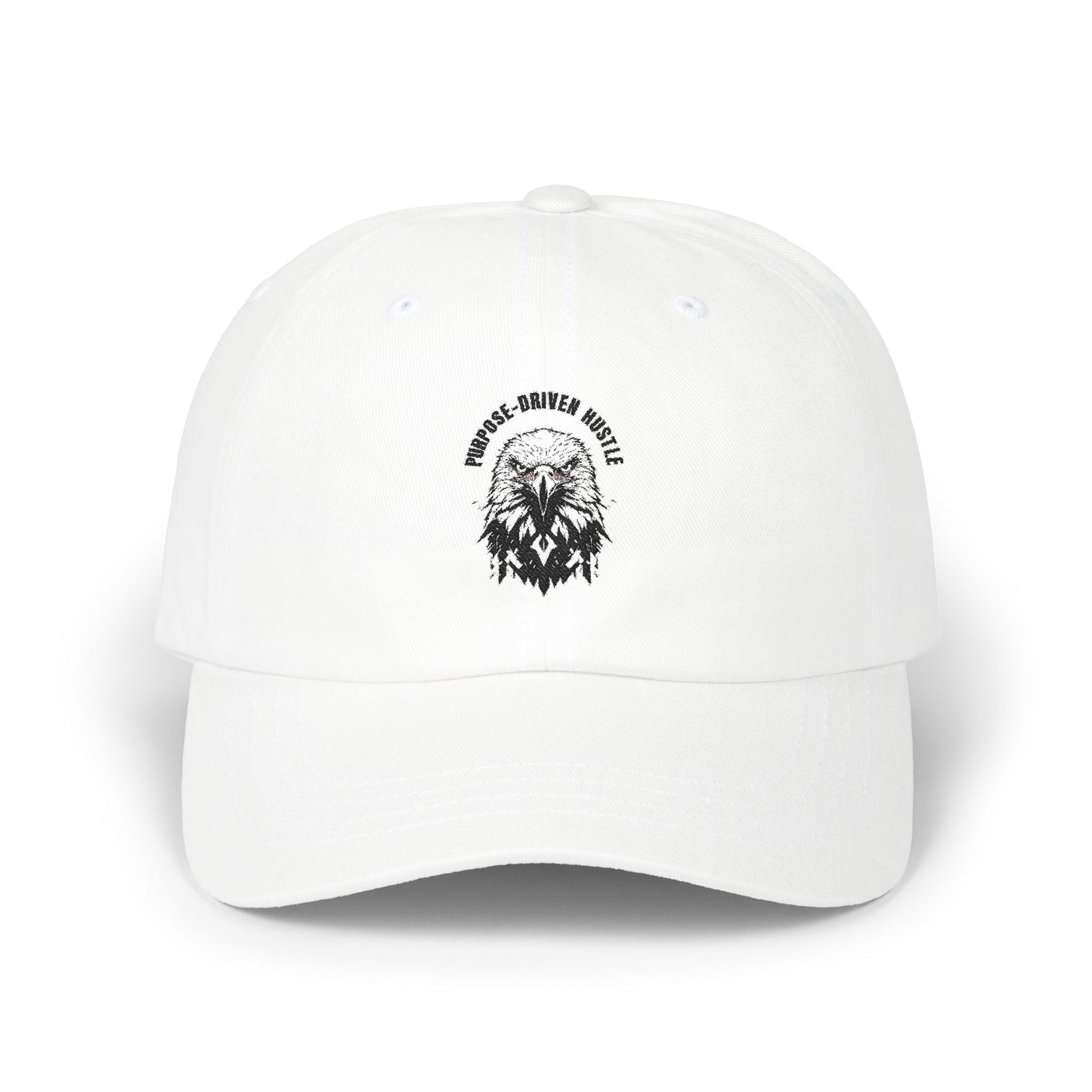 Purpose-Driven Hustle Classic Dad Cap โ Adjustable Cotton Hat for Everyday Wear