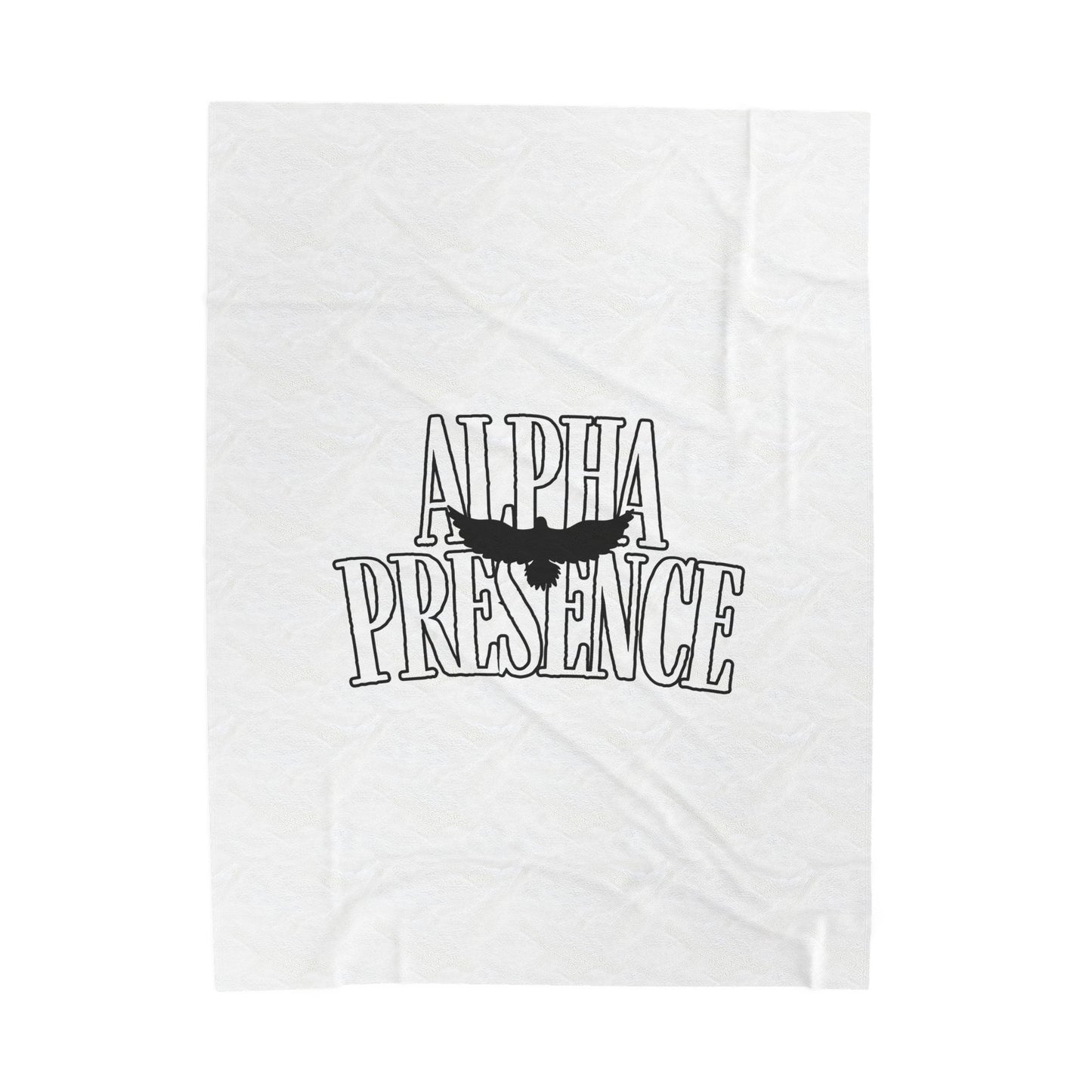 Alpha Presence Plush Blanket (WOW) | Cozy Home Decor, Relaxation Blanket