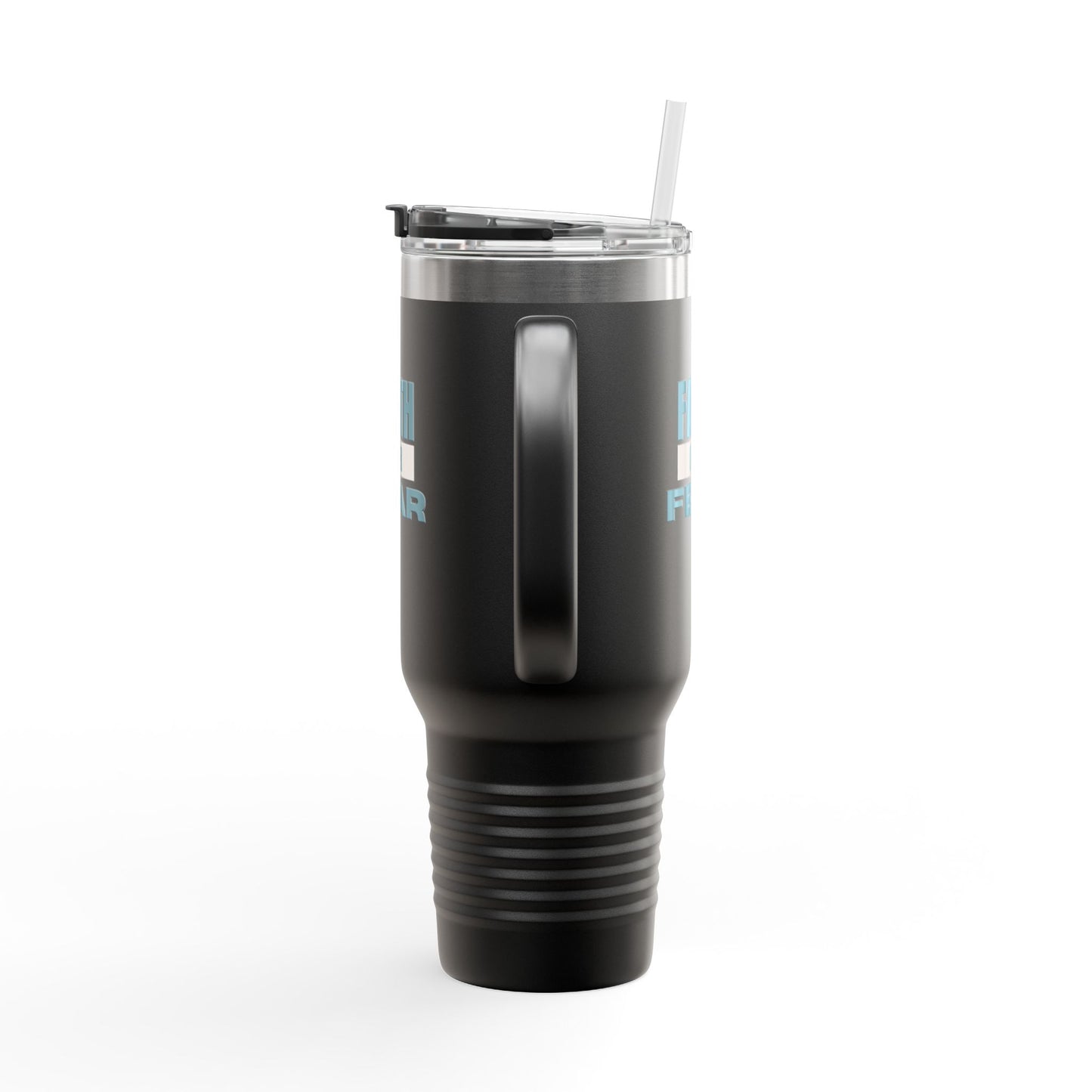 Faith Over Fear Insulated Travel Mug – 40oz Stainless Steel, Leak-Proof & Double-Wall Insulated