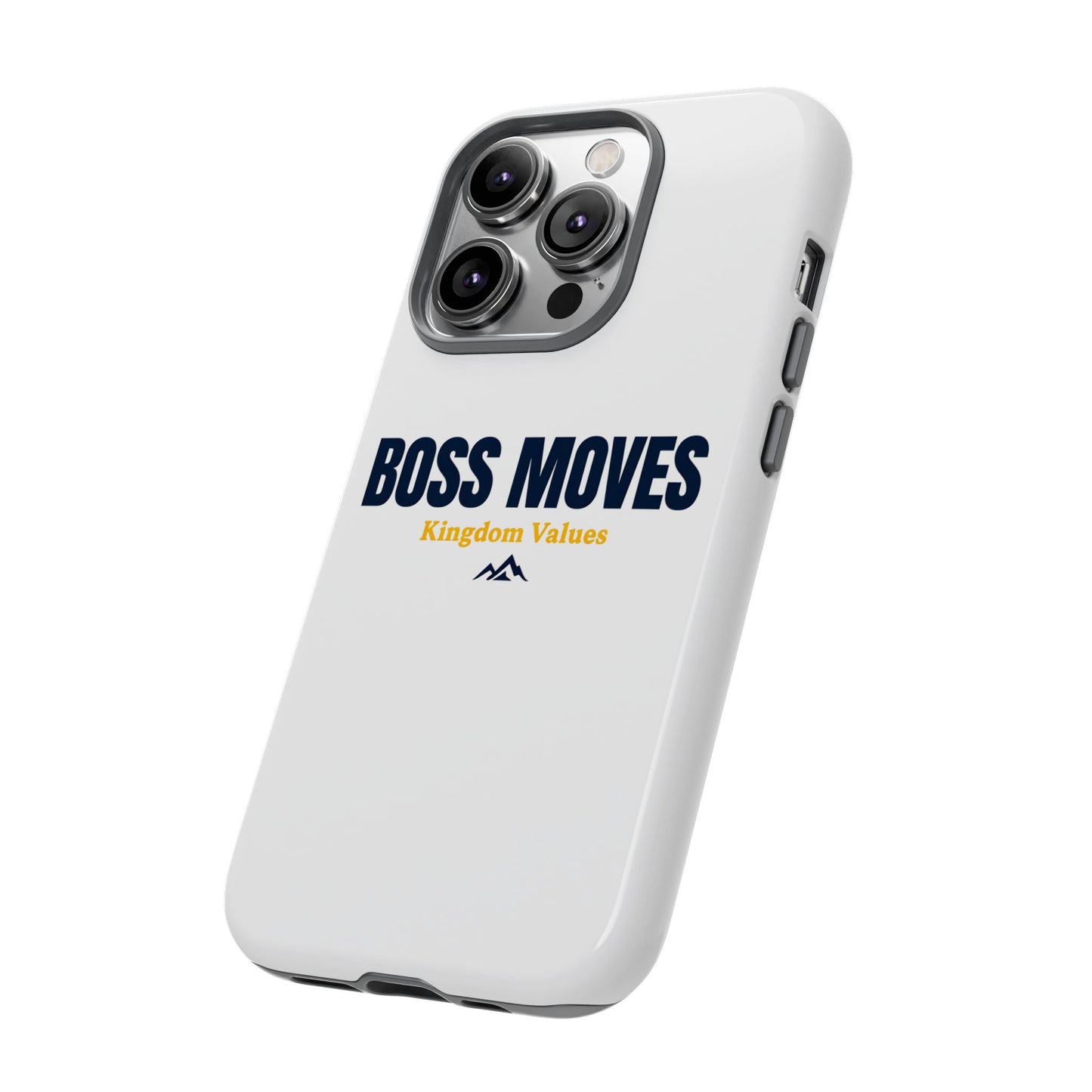 Boss Moves Phone Case - Kingdom Values Design for iPhone 12 to iPhone 16