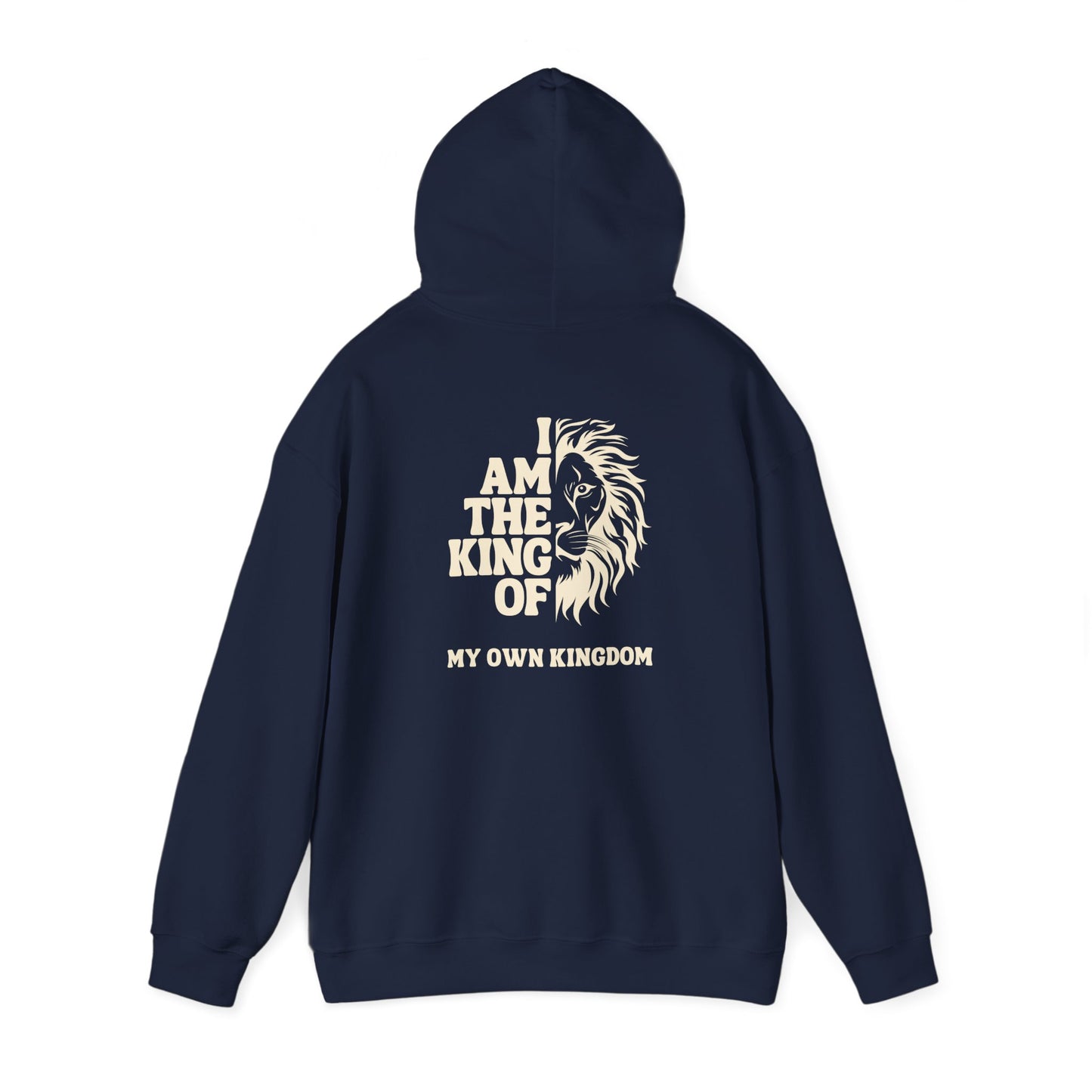 King Design Unisex Heavy Blend Hoodie – Soft Fleece, Warm & Durable for Everyday Wear