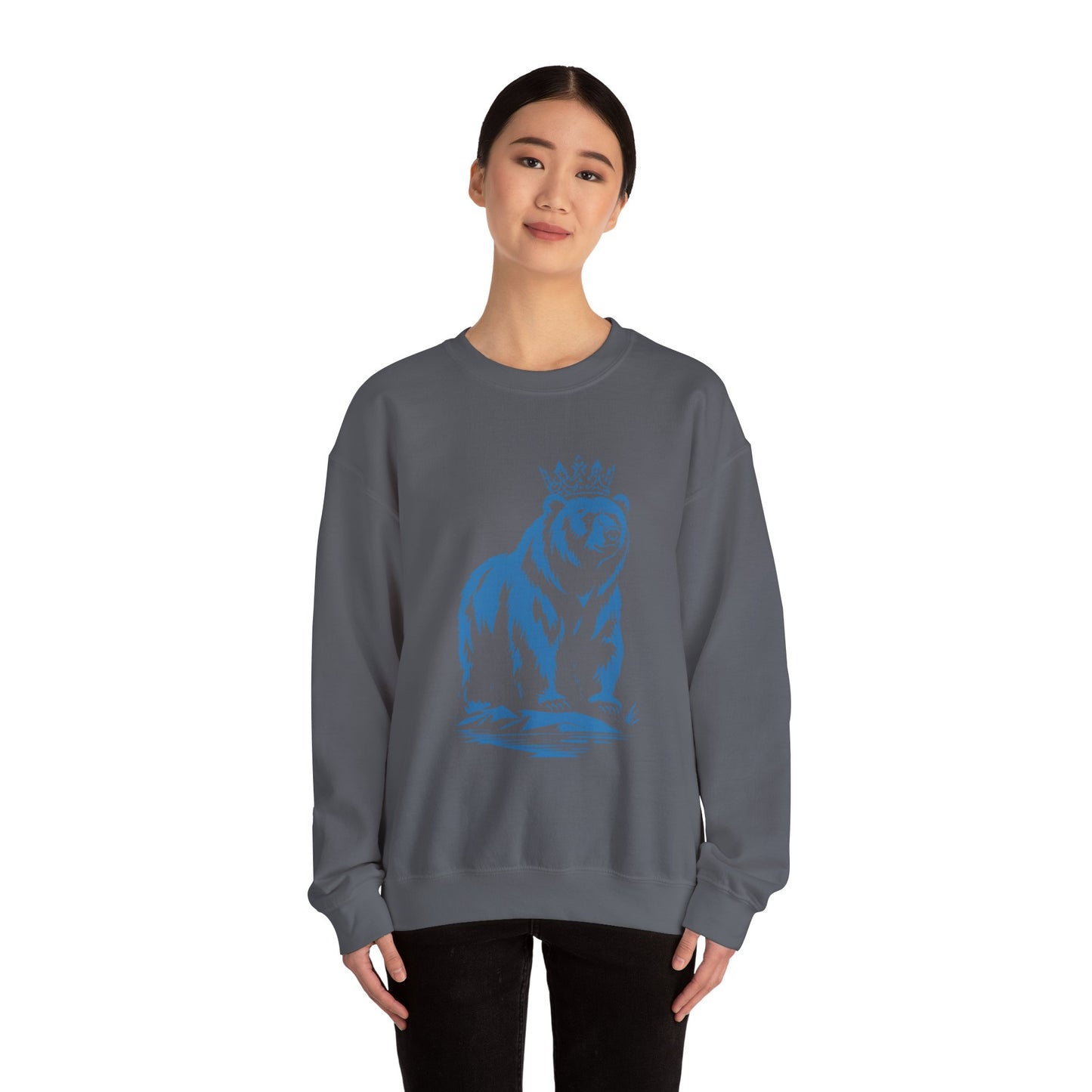Unisex Heavy Blend Crewneck Sweatshirt – Soft Fleece, Classic Fit, Warm & Durable
