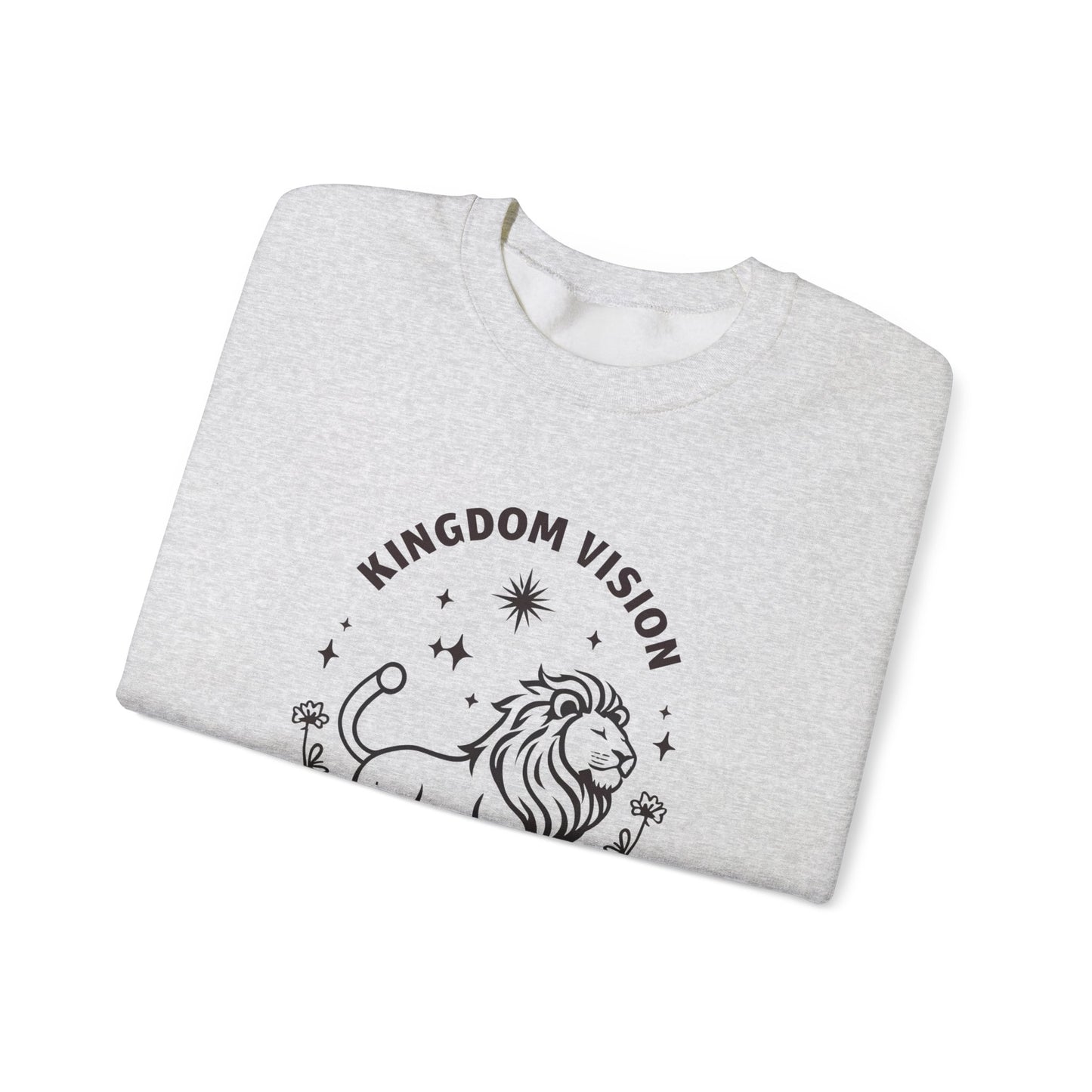 Kingdom Vision Crewneck Sweatshirt – Soft Fleece, Cozy Fit, Everyday Streetwear
