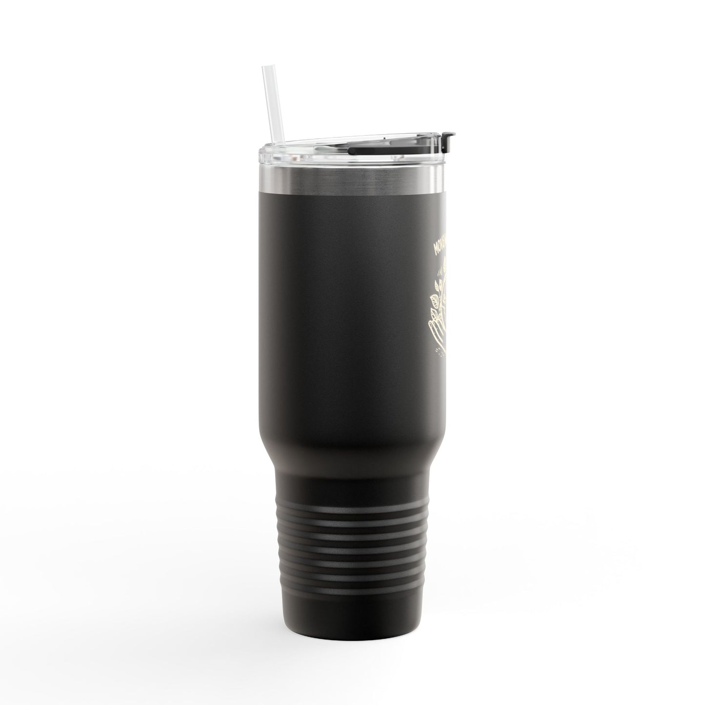 Move with Purpose Insulated Travel Mug – 40oz Stainless Steel, Leak-Proof & Double-Wall Insulated