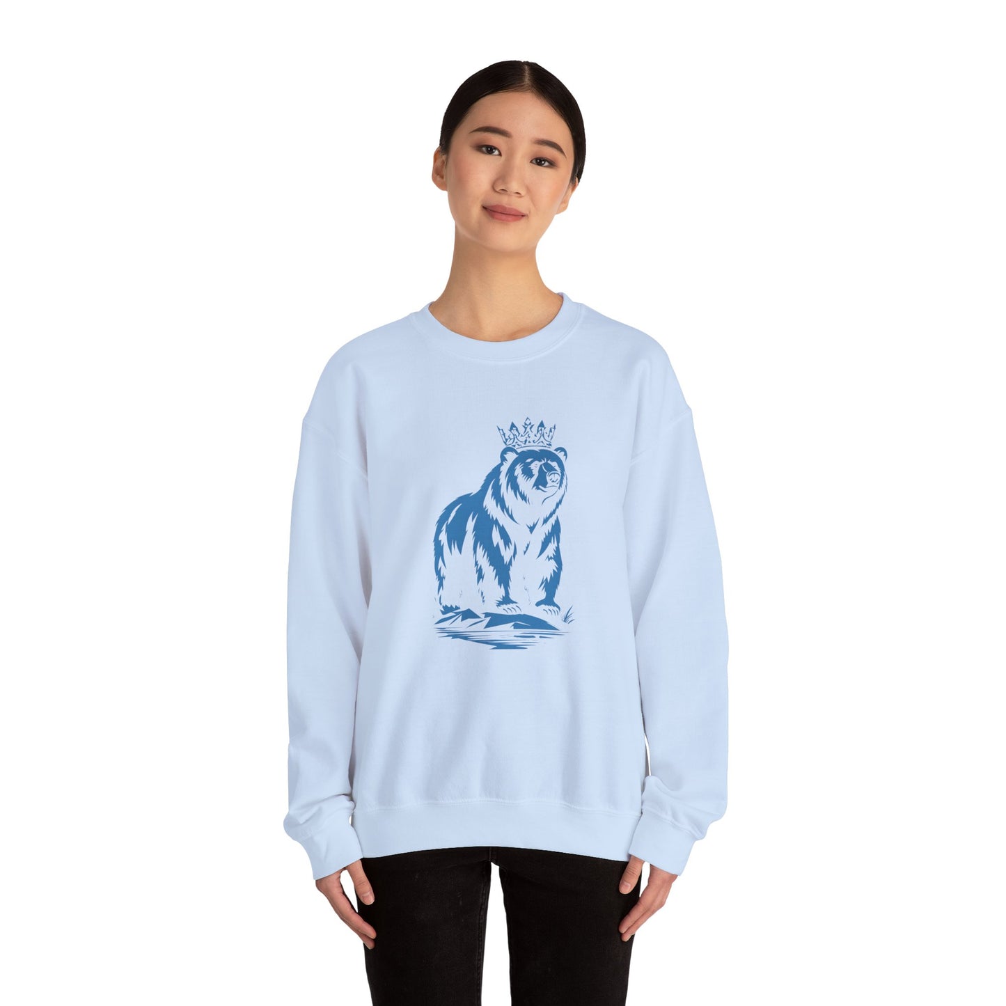 Unisex Heavy Blend Crewneck Sweatshirt – Soft Fleece, Classic Fit, Warm & Durable