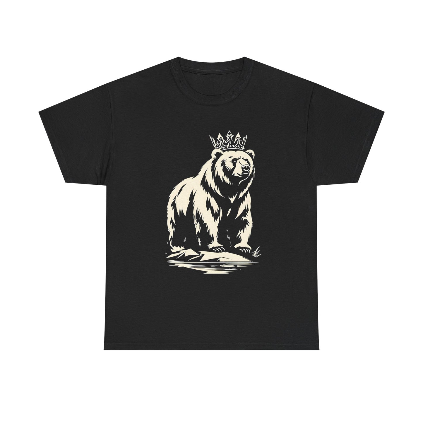 GVA Unisex Heavy Cotton T-Shirt – Durable, Soft Fabric, Everyday Casual Wear