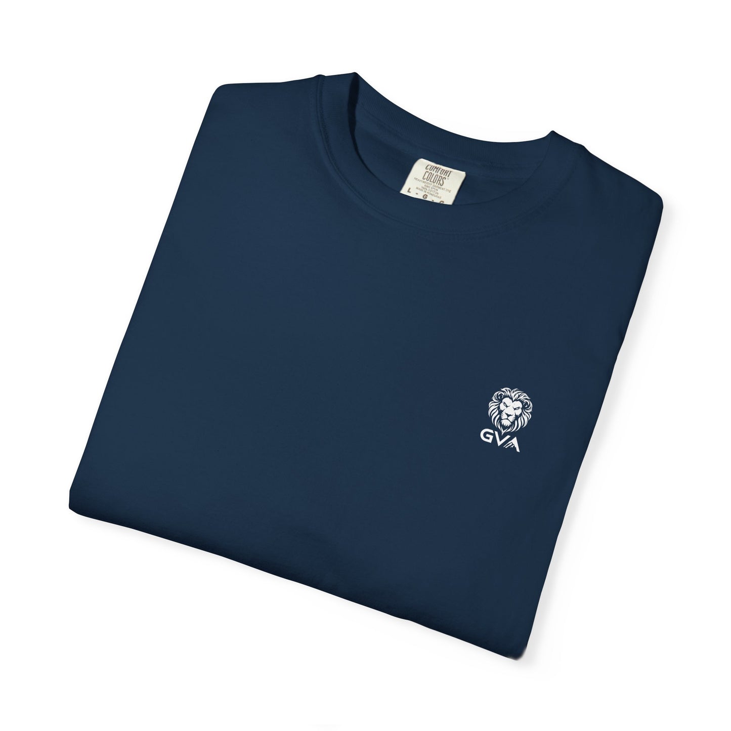 GVA Alpha Presence Unisex Garment-Dyed T-Shirt – Casual Everyday Fit, Streetwear Vibes, Gift for Him or Her, Soft Cotton