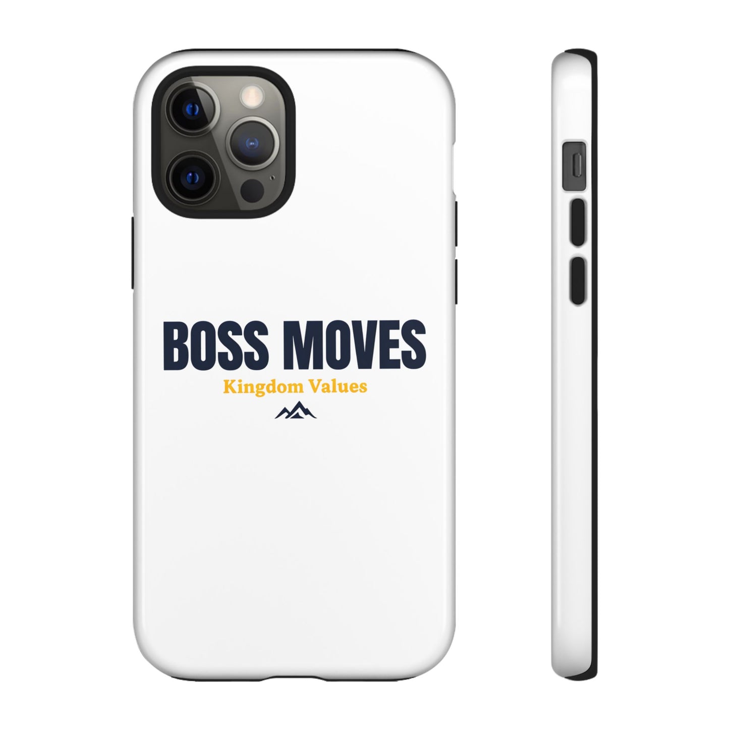 Boss Moves Phone Case - Kingdom Values Design for iPhone 12 to iPhone 16