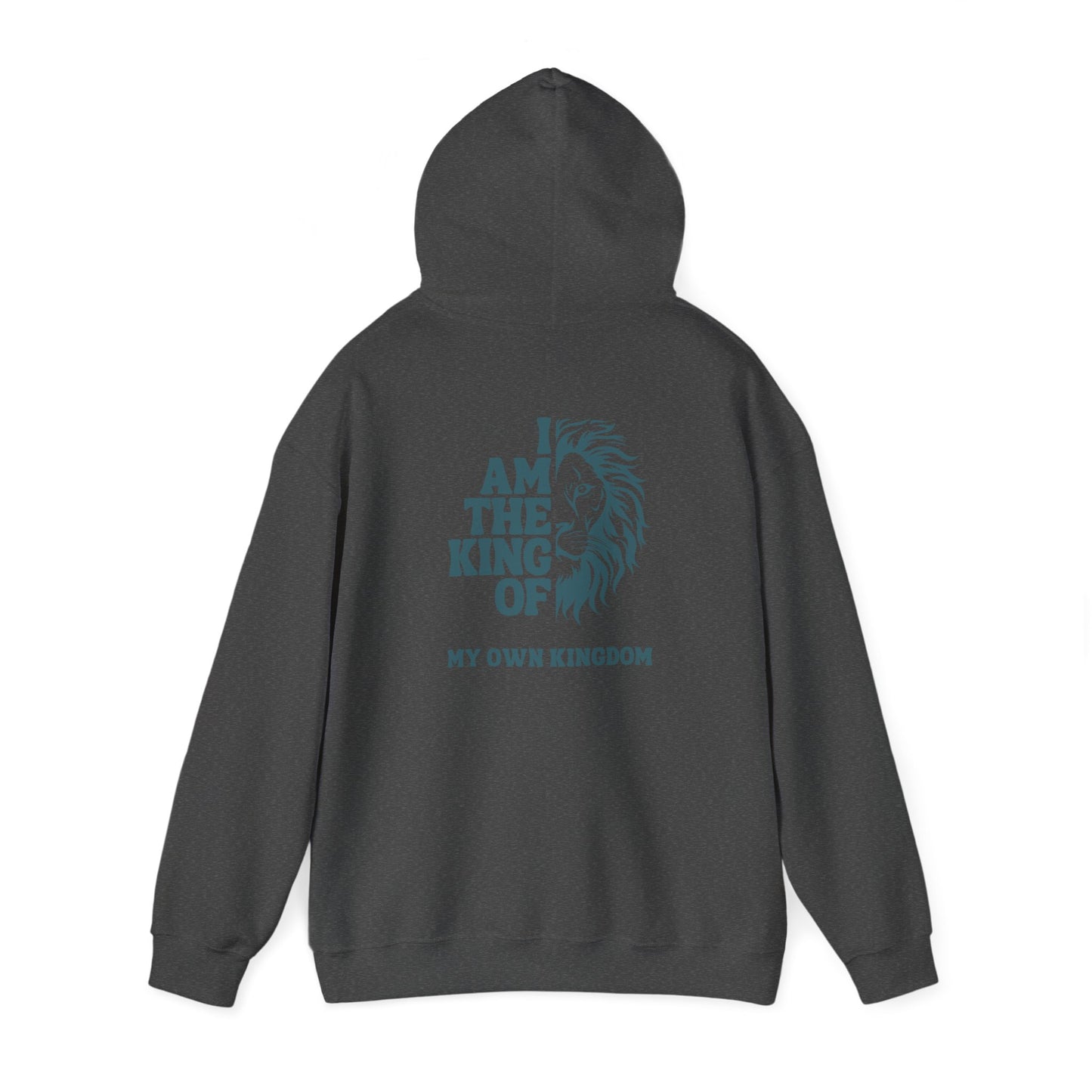 King Design Unisex Heavy Blend Hoodie – Soft Fleece, Warm & Durable for Everyday Wear