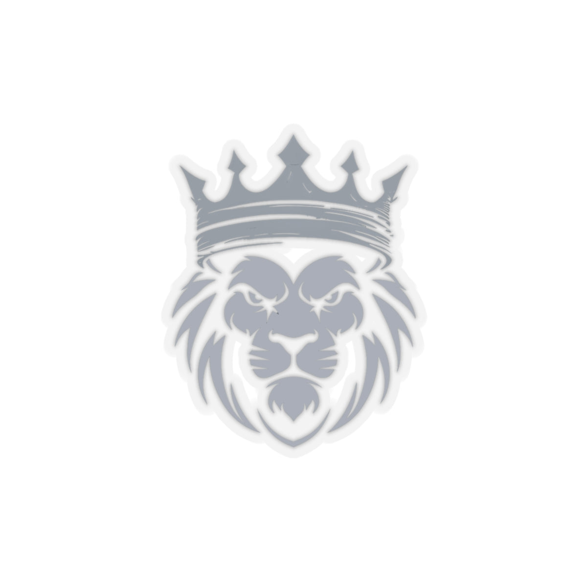 Lion Design Sticker – Durable Kiss-Cut, Glossy Finish, Scratch-Resistant