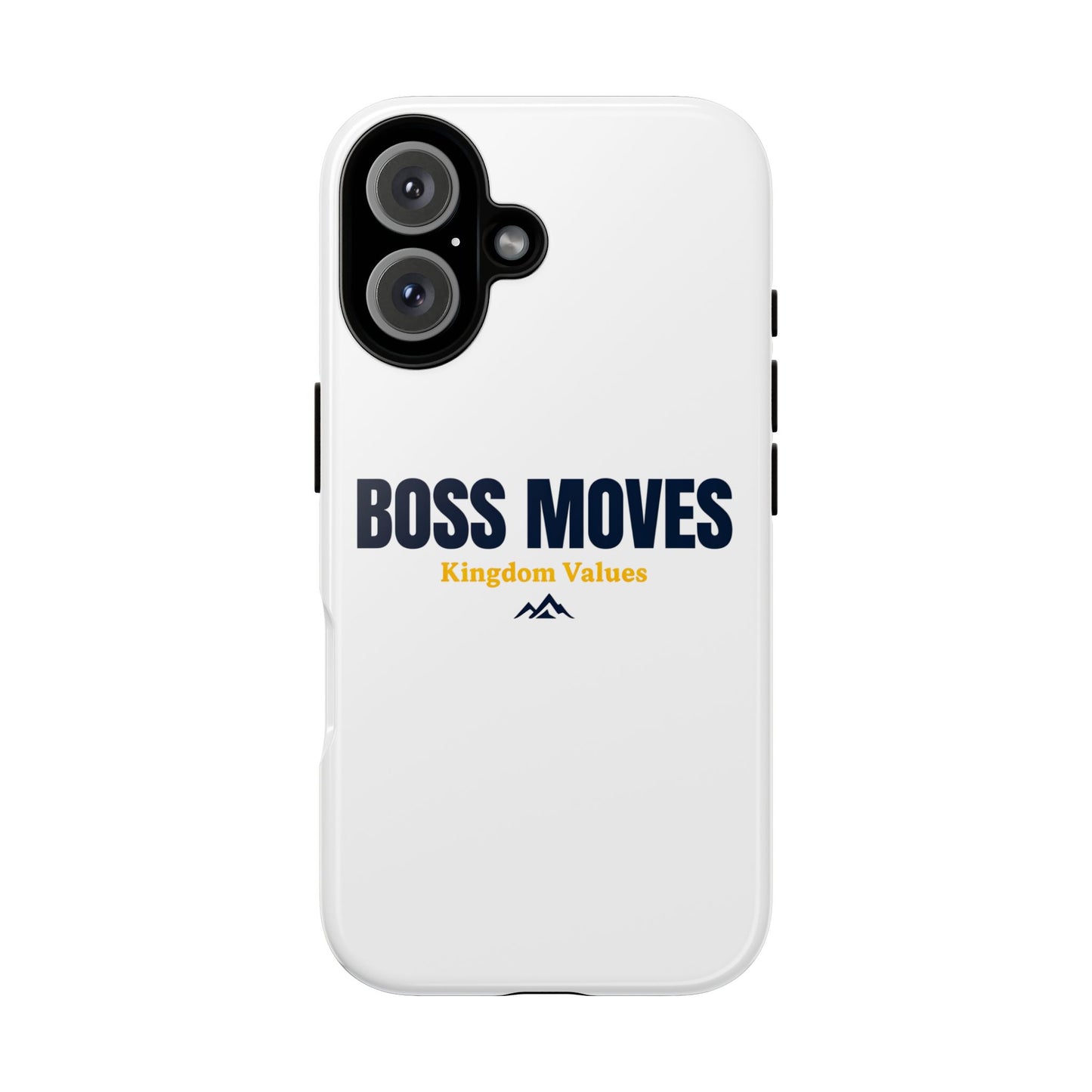Boss Moves Phone Case - Kingdom Values Design for iPhone 12 to iPhone 16