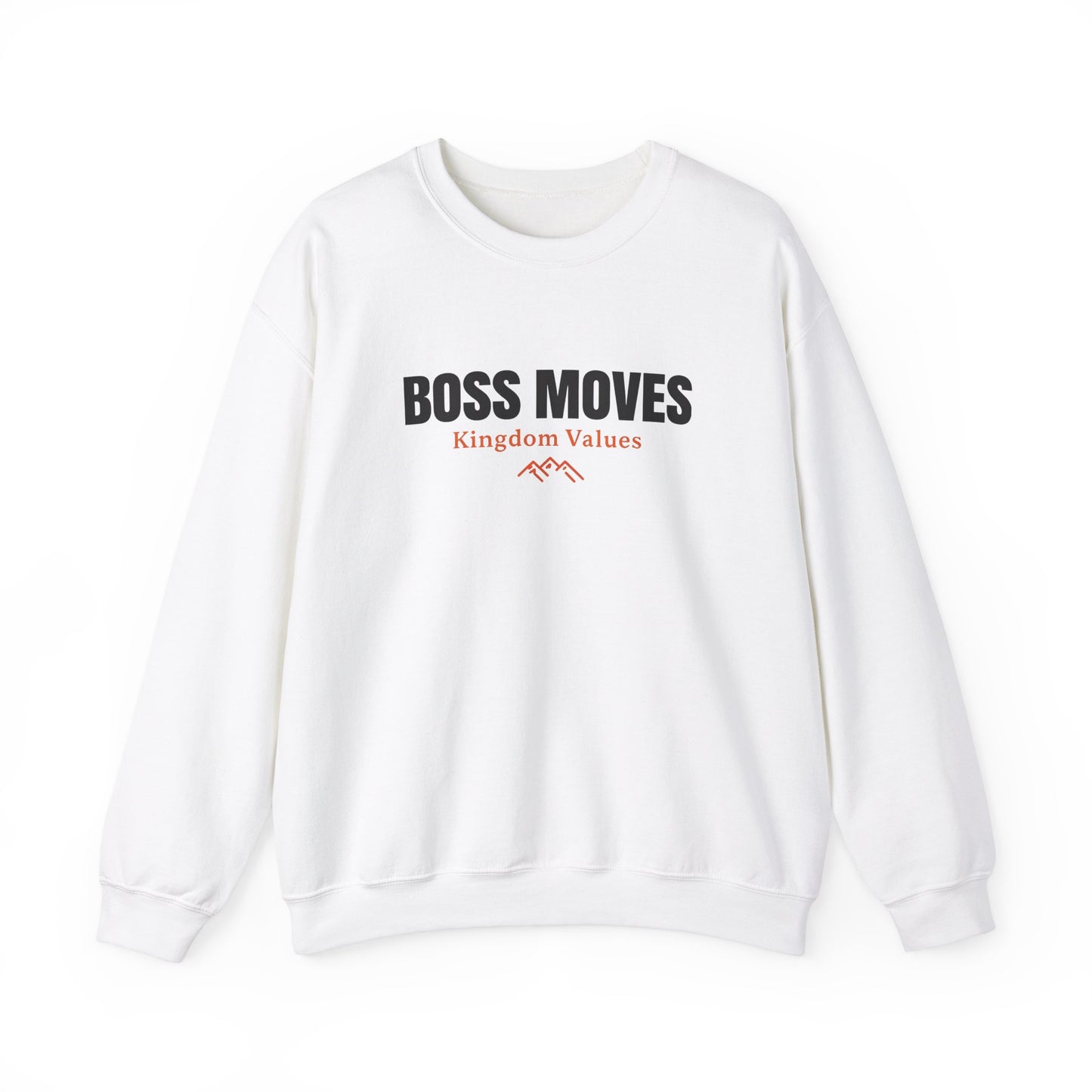 Boss Moves Crewneck Sweatshirt – Soft & Cozy Unisex Pullover for Casual & Streetwear Style