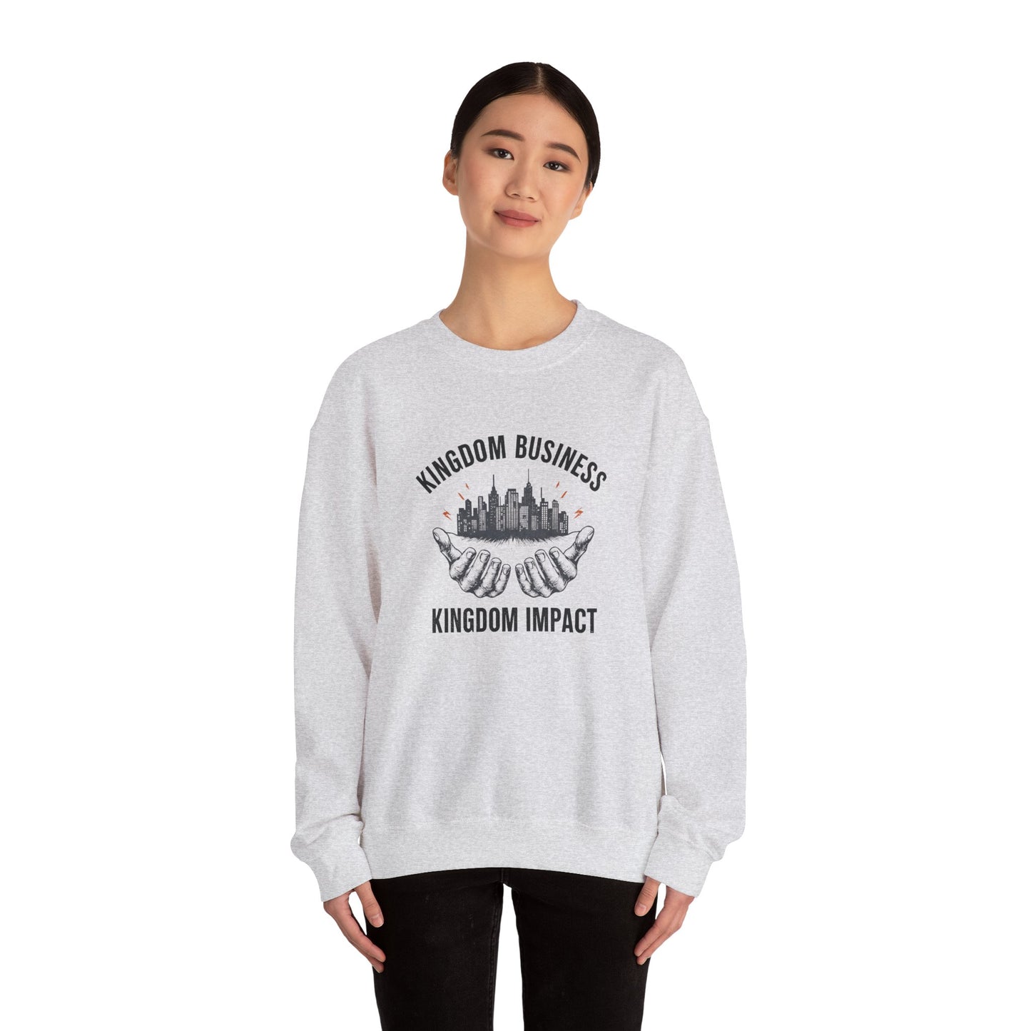 Unisex Heavy Blend Crewneck Sweatshirt – Soft Fleece, Classic Fit, Warm & Durable