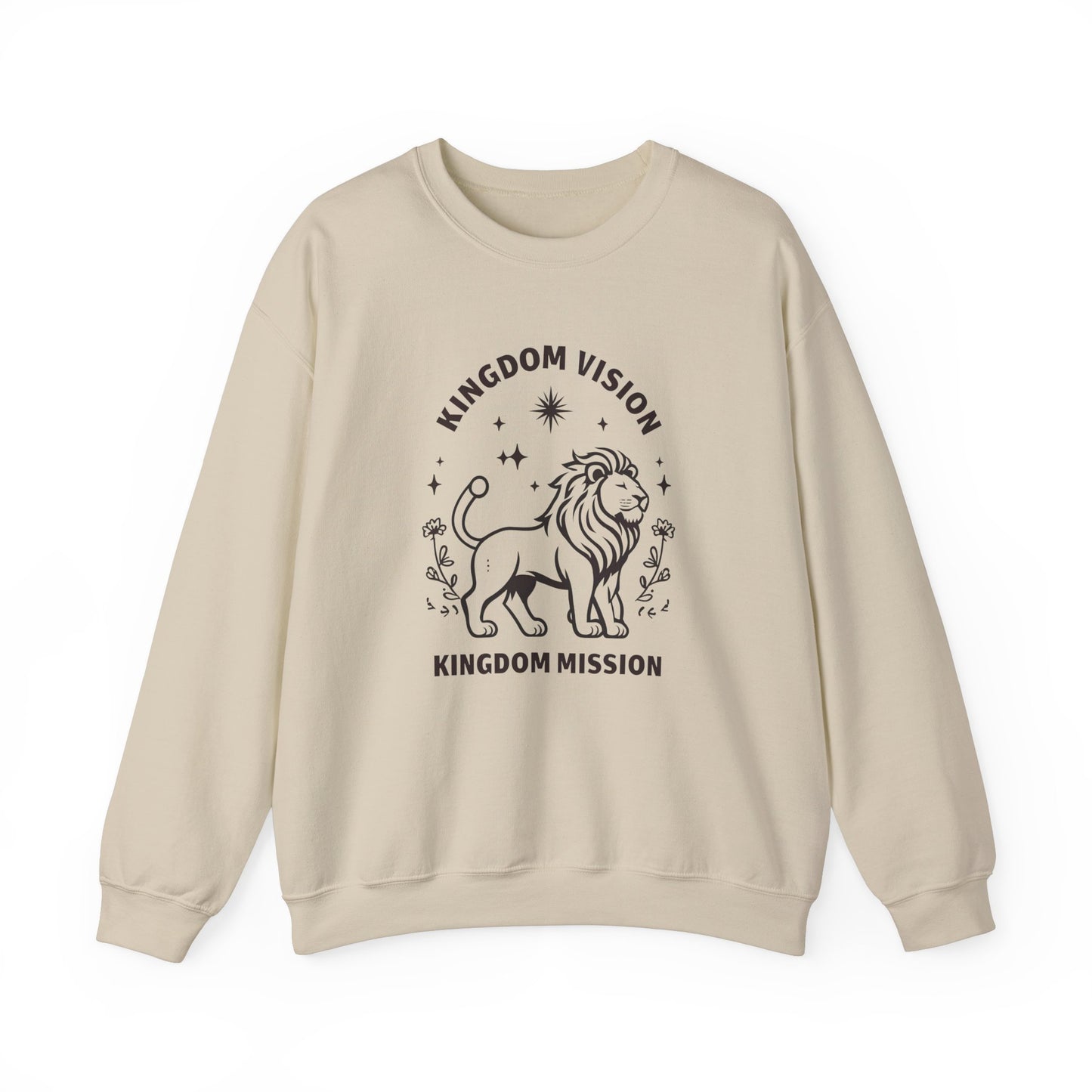 Kingdom Vision Crewneck Sweatshirt – Soft Fleece, Cozy Fit, Everyday Streetwear