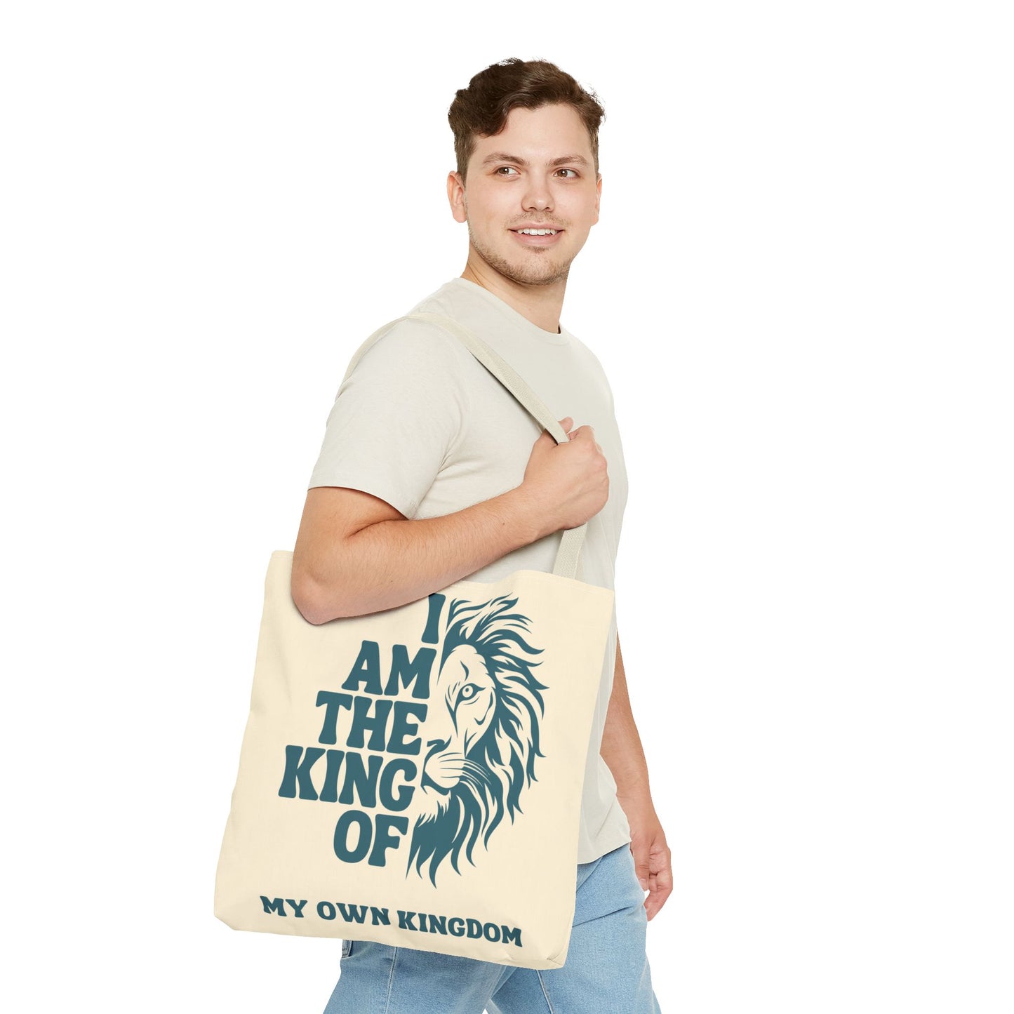 King Design Durable Everyday Tote Bag – Spacious, Lightweight & Versatile Carryall