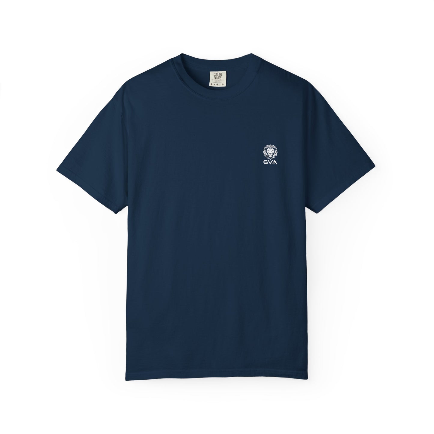 GVA Alpha Presence Unisex T-Shirt – Soft Garment-Dyed Cotton Tee for Festivals, Chill Days, Gifts, and Summer Vibes