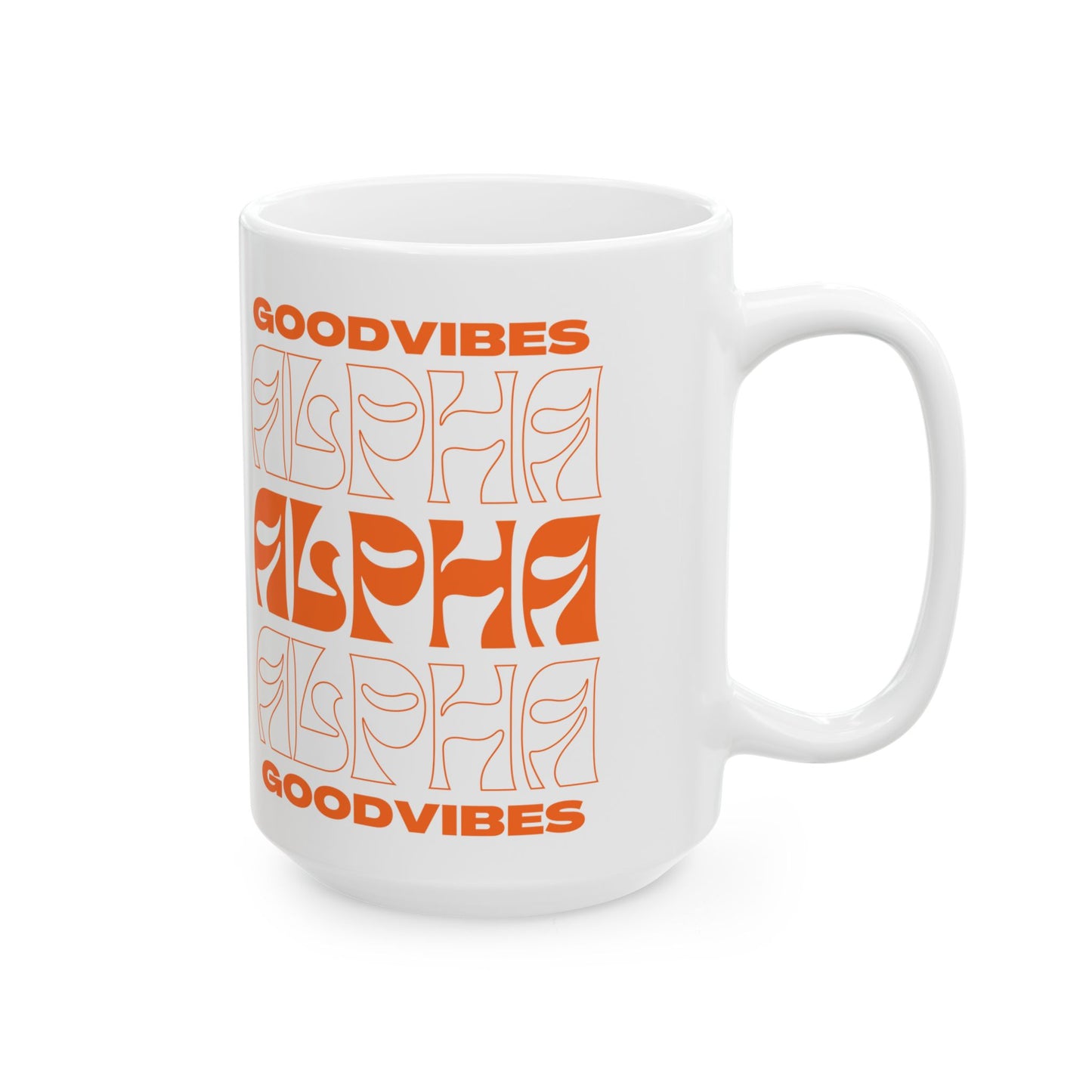 Ceramic Coffee Mug, GVA3X | Gift for Coffee Lovers, Office Decor,