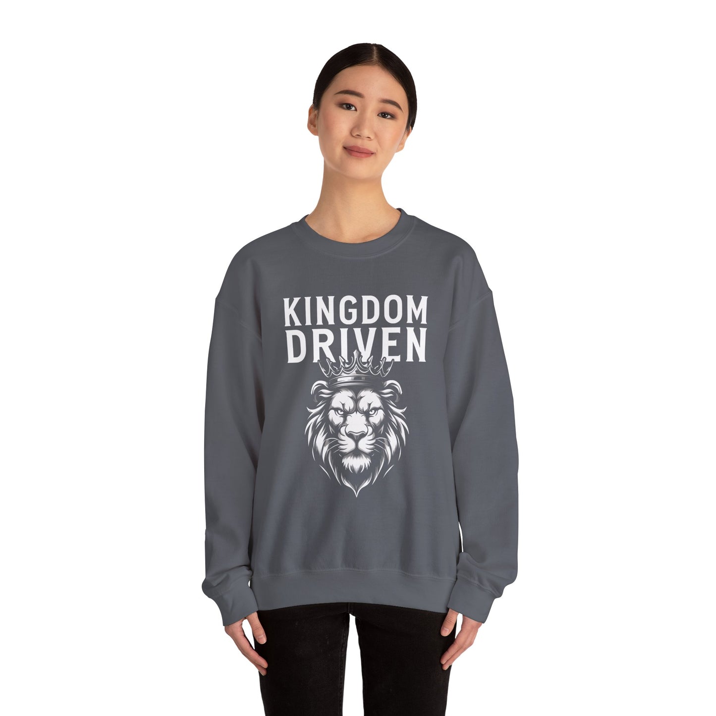 Kingdom Driven Crewneck Sweatshirt – Soft Fleece, Casual Comfort, Everyday Streetwear