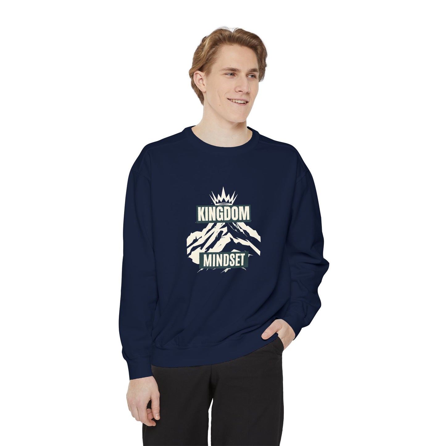 Kingdom Mindset Unisex Heavyweight Sweatshirt – Soft, Warm & Durable for Everyday Comfort