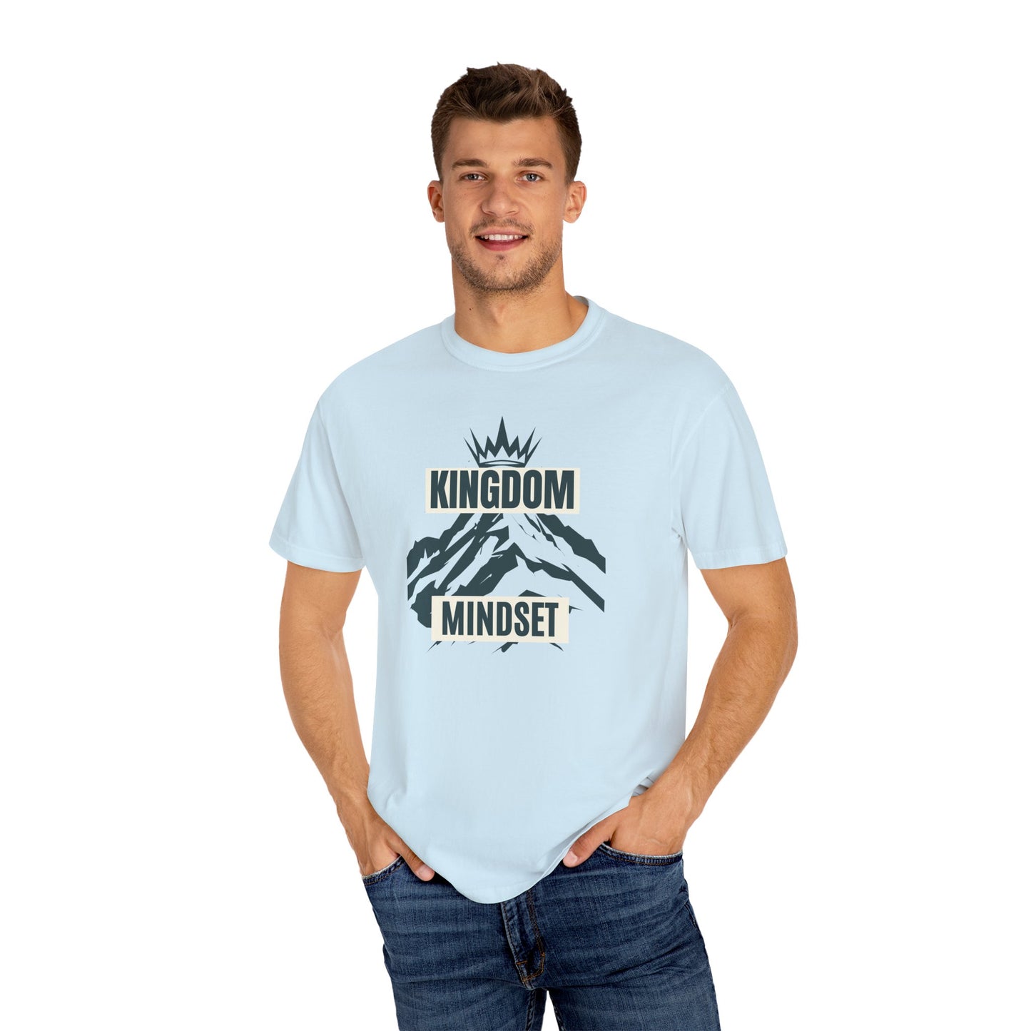 Kingdom Mindset Unisex Garment-Dyed T-Shirt – Soft, Durable & Comfortable Everyday Wear