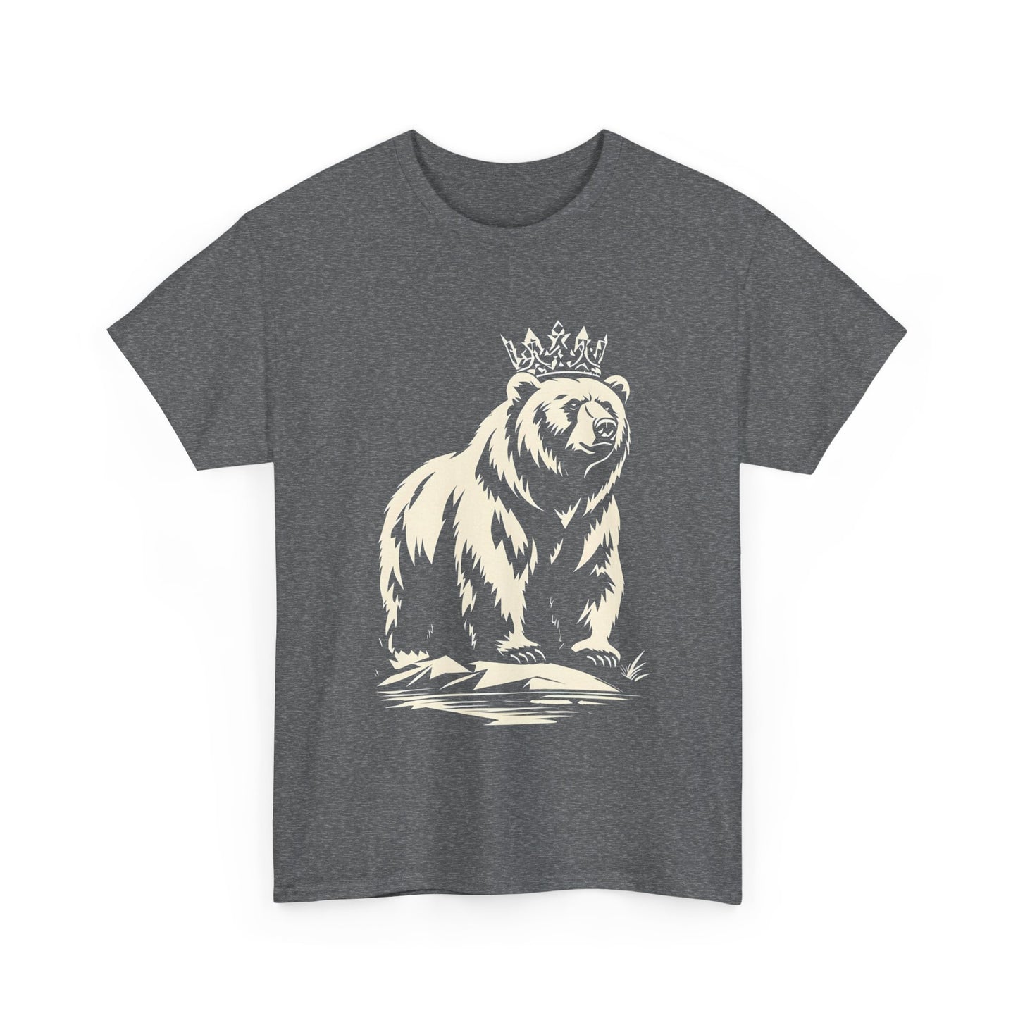 GVA Unisex Heavy Cotton T-Shirt – Durable, Soft Fabric, Everyday Casual Wear