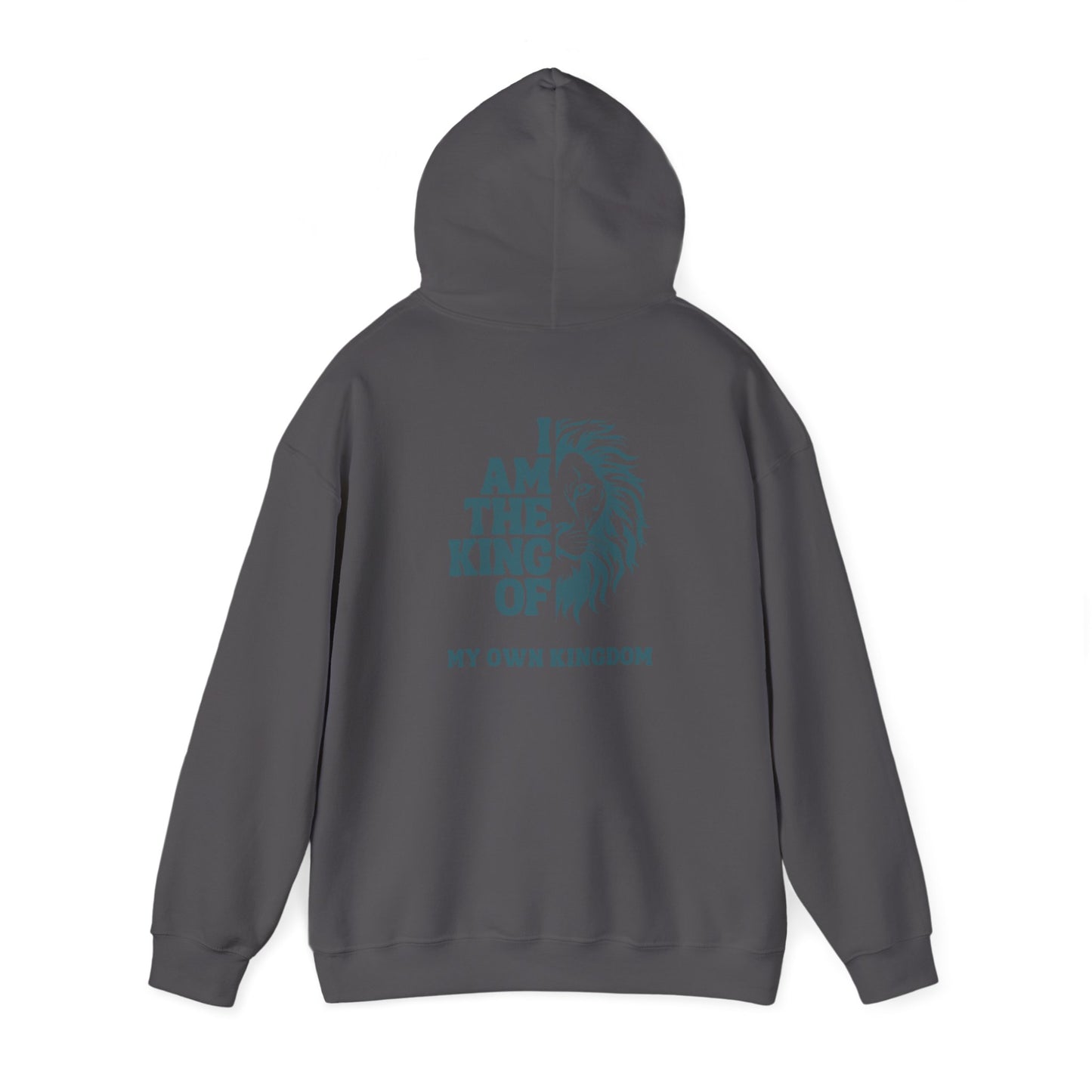 King Design Unisex Heavy Blend Hoodie – Soft Fleece, Warm & Durable for Everyday Wear
