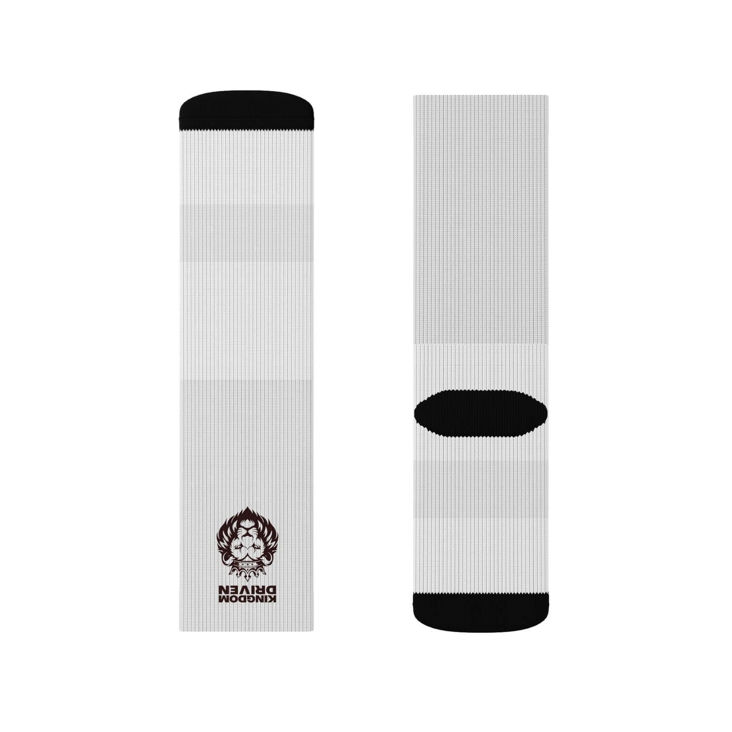 Kingdom Driven Crew Socks – Comfortable & Stylish Christian Apparel