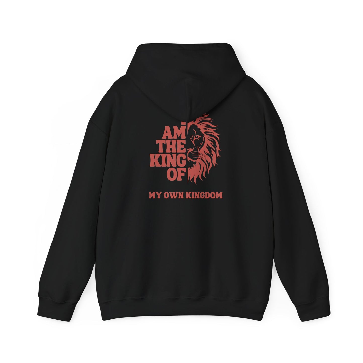 King Design Unisex Heavy Blend Hoodie – Soft Fleece, Warm & Durable for Everyday Wear