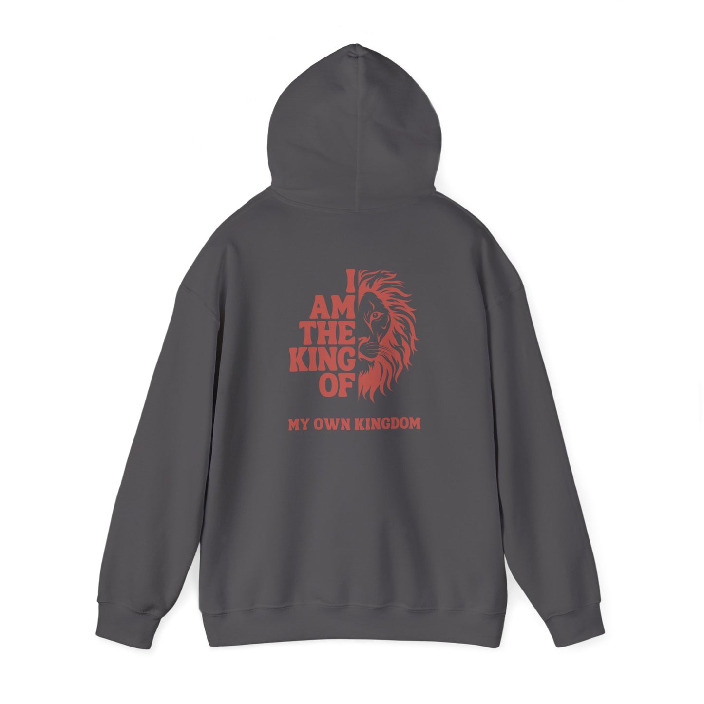 King Design Unisex Heavy Blend Hoodie – Soft Fleece, Warm & Durable for Everyday Wear